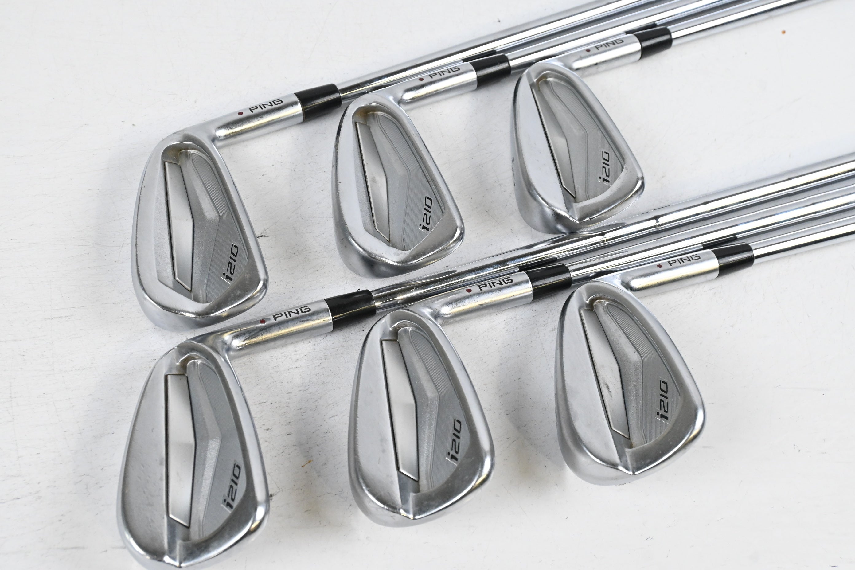 Ping i210 Irons / 5-PW / Maroon Dot / X-Flex Dynamic Gold X100 105 Shafts
