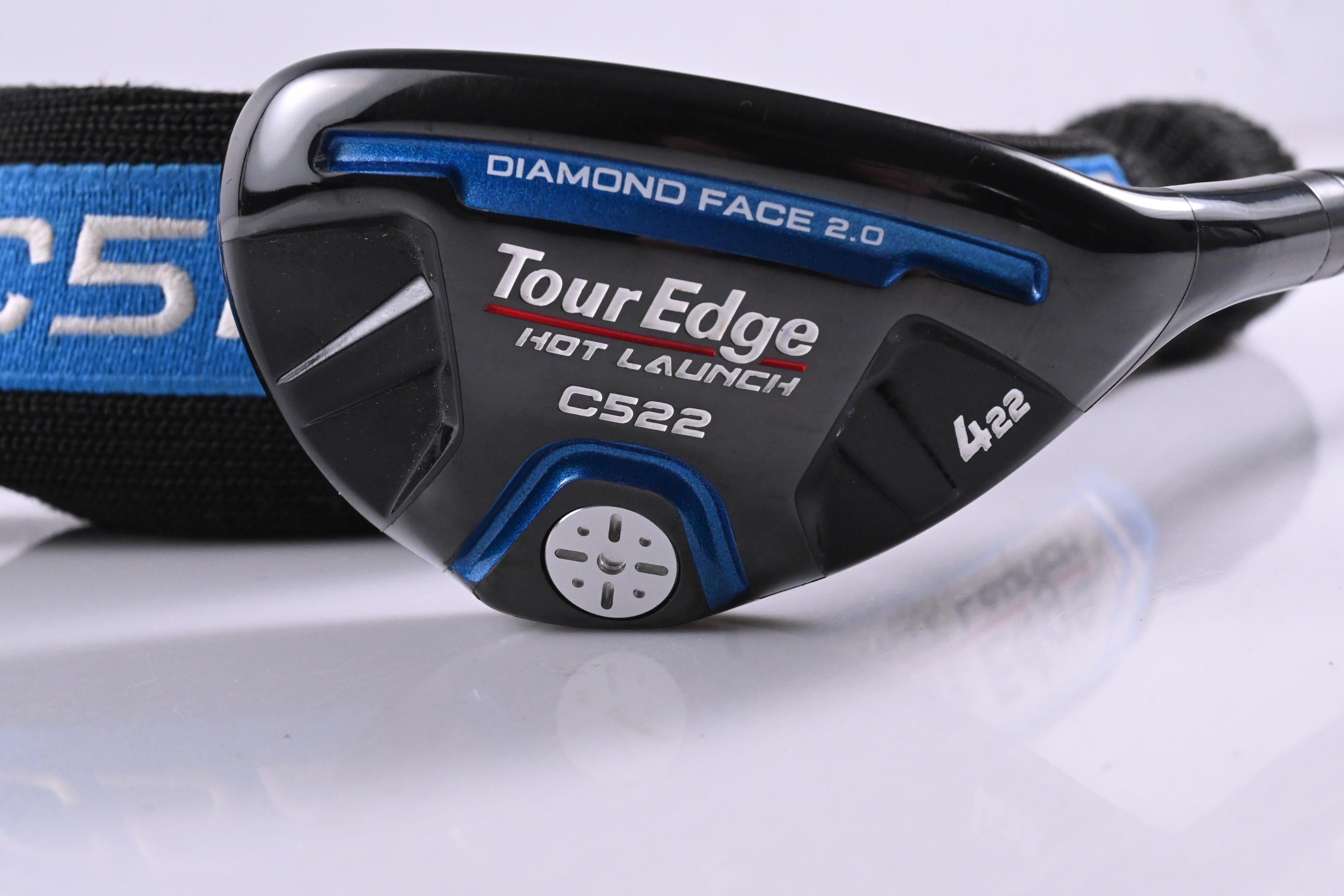 Tour Edge C521 #4 Hybrid / 22 Degree / Stiff Flex Fubuki HL 60 Shaft
