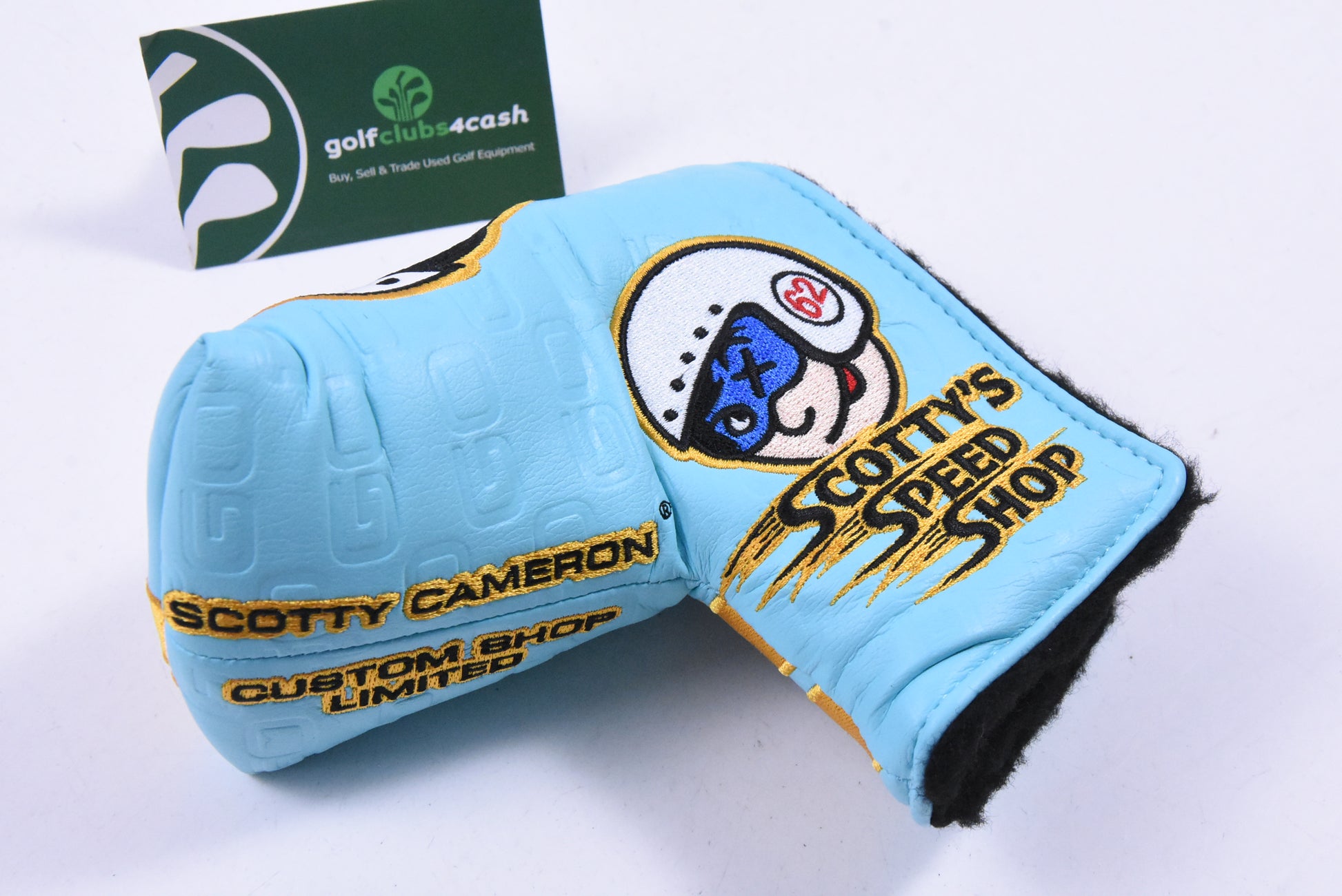Scotty Cameron 2022 Custom Johnny Speed Racer Putter Cover / Mid-Mallet / Tiffany