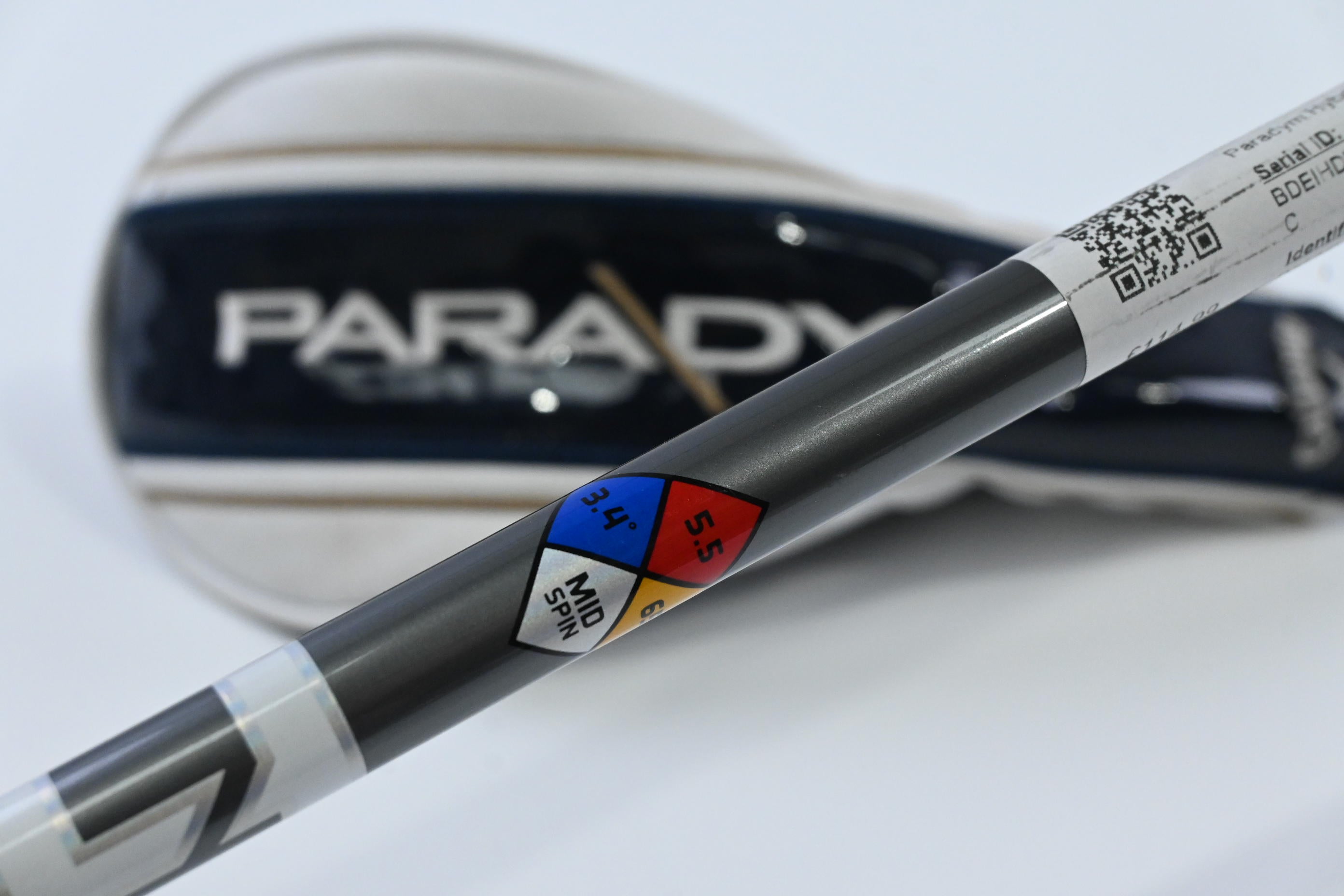 Callaway Paradym #4 Hybrid / 21 Degree / Regular Flex HZRDUS Gen4 Silver 65