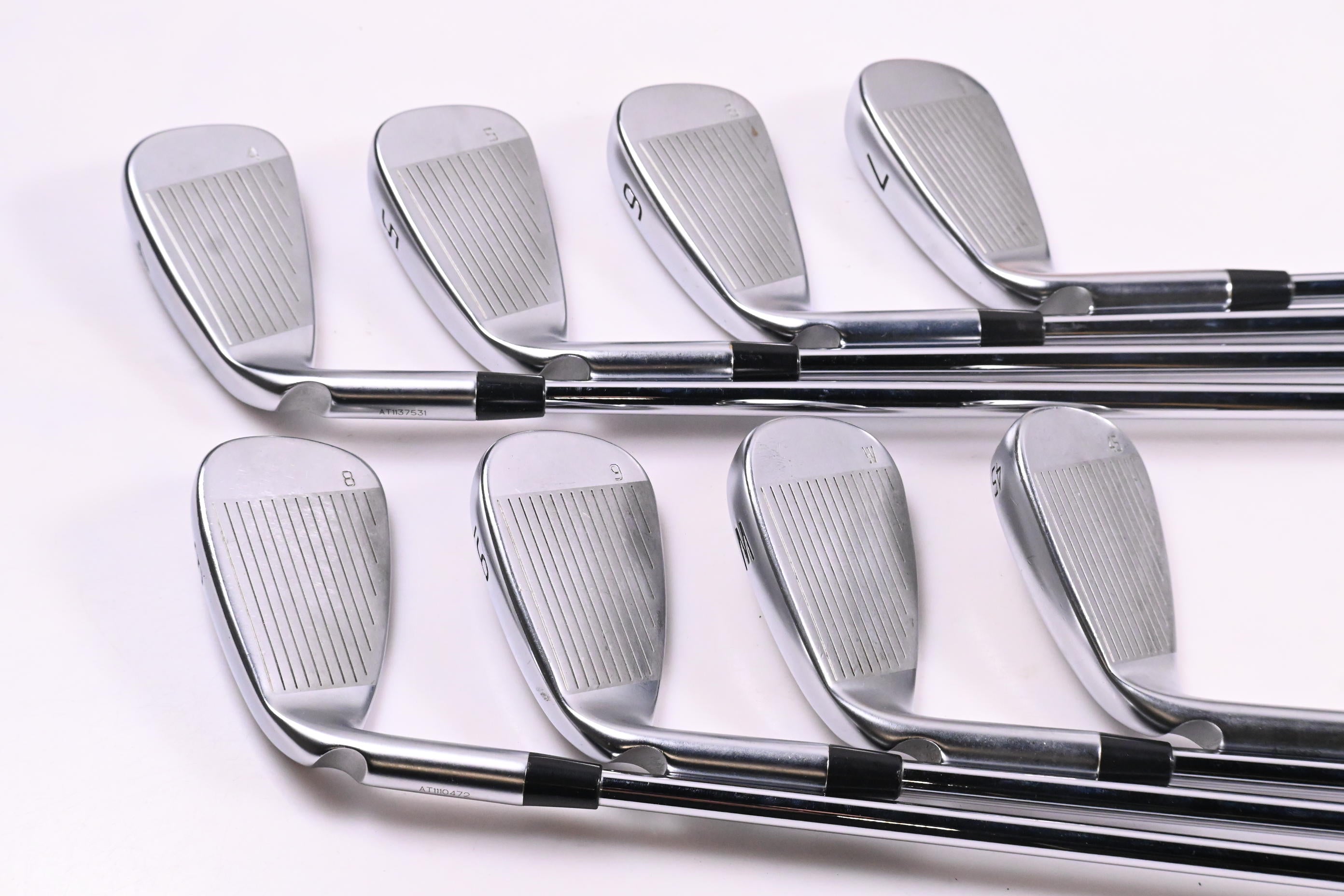 Ping G430 Irons / 4-PW+45° / Blue Dot / Stiff Flex Ping AWT 2.0 Shafts