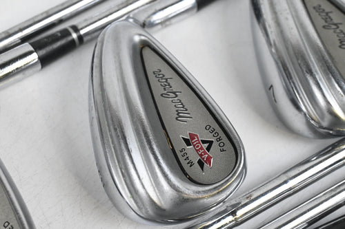 MacGregor M455 V-Foil Irons / 4-PW+SW / Stiff Flex Micro Steel 95 Shafts
