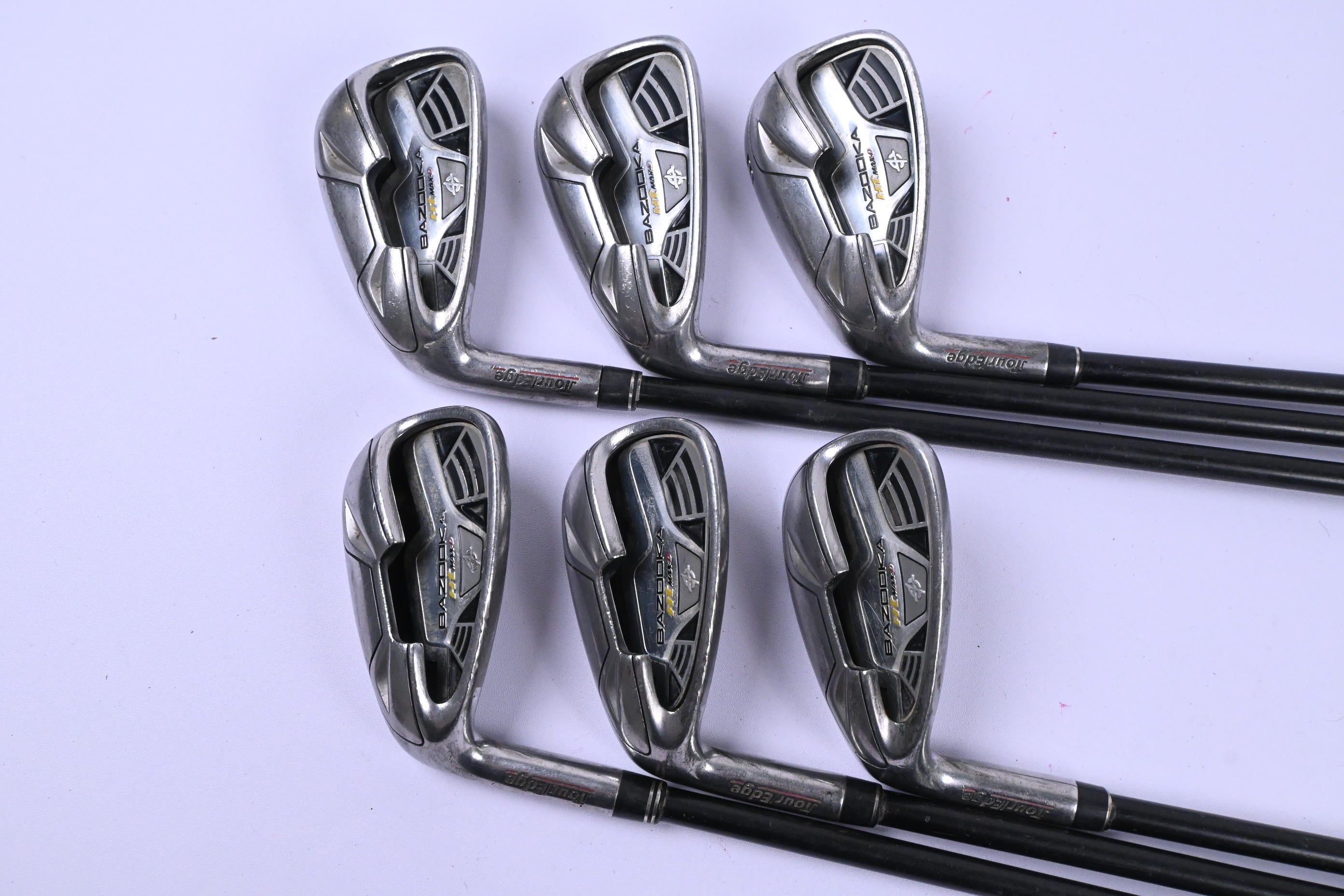 Left Hand Tour Edge Bazooka HT Max-D Irons / 6-PW+SW / Regular Flex Aldila NV 65