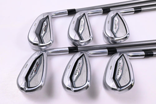 Callaway Quantum Max Irons / 6-PW+GW / Regular Flex Denali Frost Silver 60