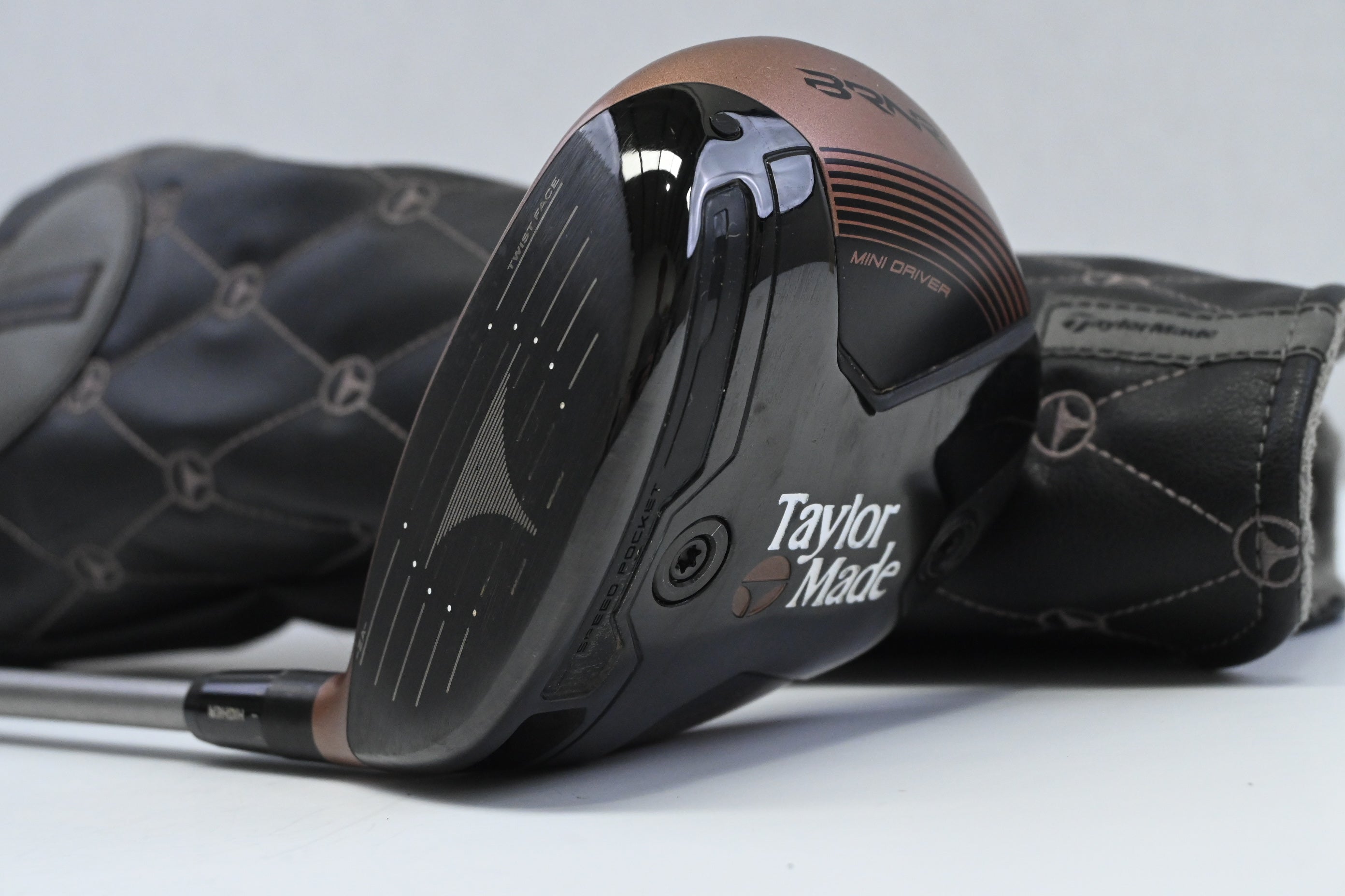 Left Hand Taylormade BRNR Mini Driver / 11.5 Degree / Stiff Flex Diamana D+ 70
