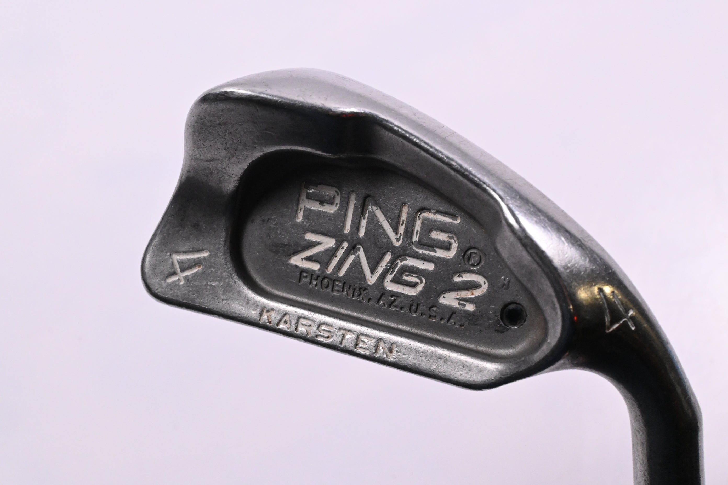 Ping Zing 2 #4 Iron / 24 Degree / Black Dot / Stiff Flex Ping JZ Shaft