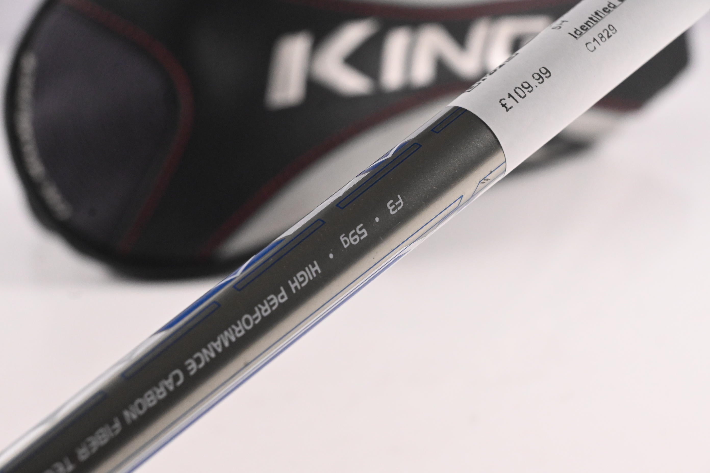 Cobra King F9 #3 Wood / 14.5 Degree / Regular Flex UST Helium Blue 59 Shaft