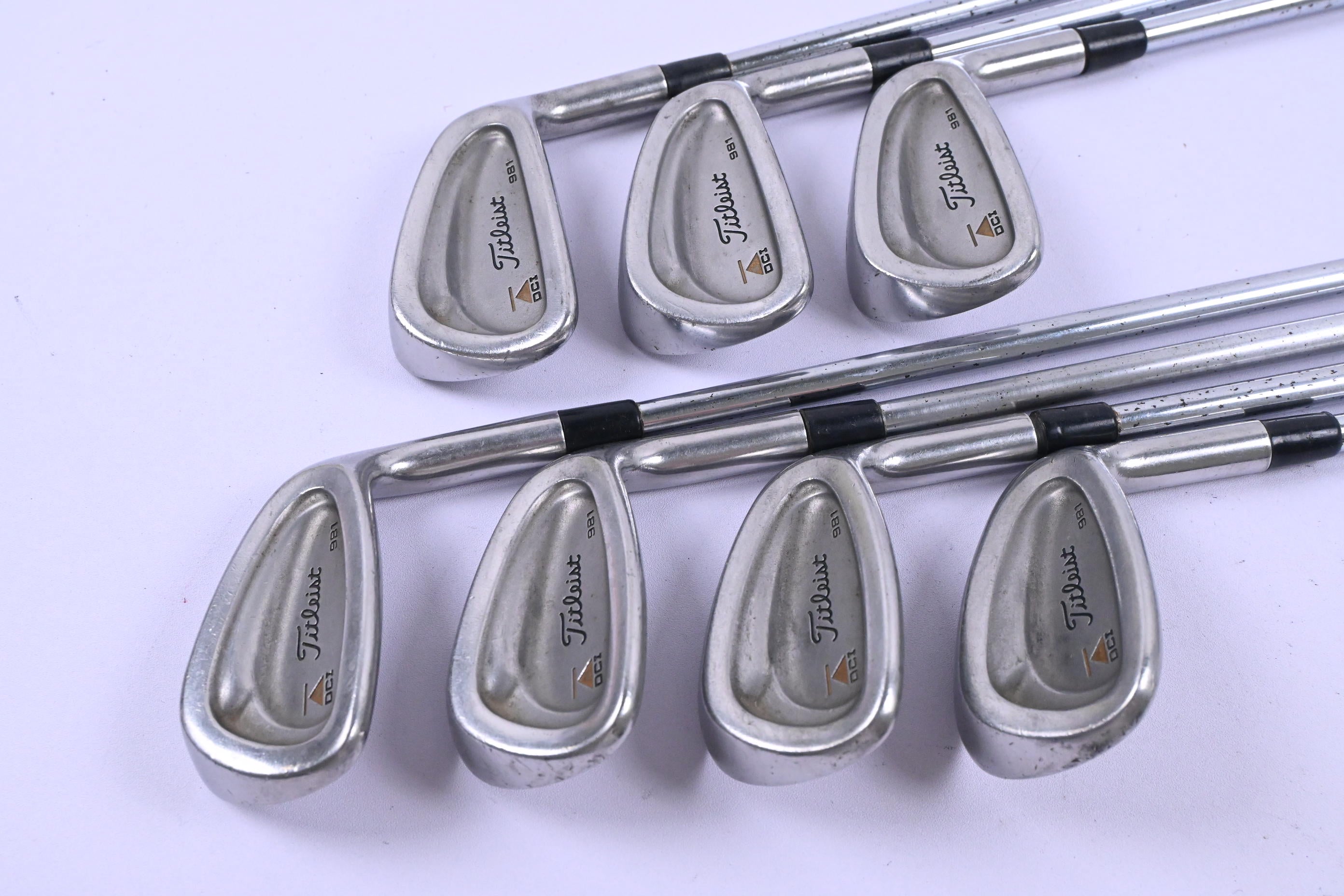 Titleist DCI 981 Irons / 5-SW / Regular Flex Tri-Spec Shafts