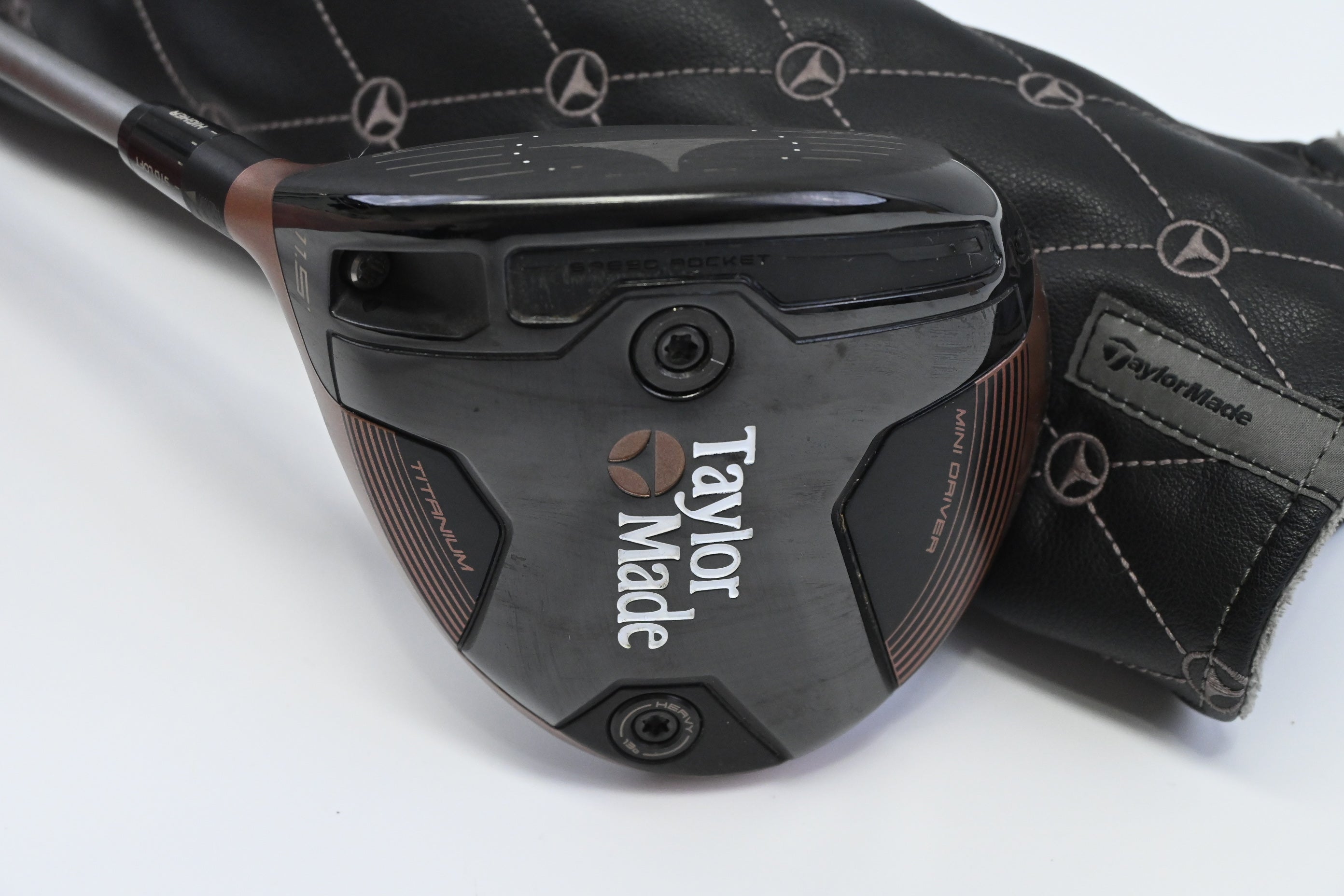 Left Hand Taylormade BRNR Mini Driver / 11.5 Degree / Stiff Flex Diamana D+ 70