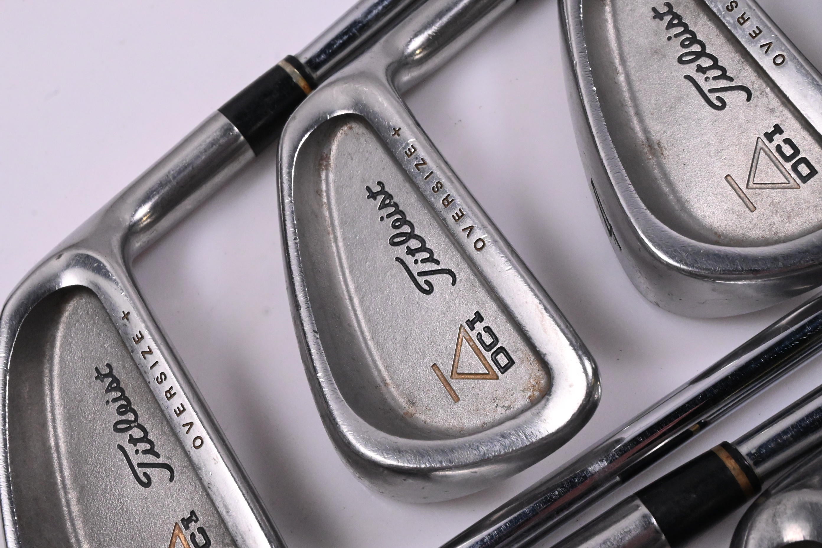 Titleist DCI Oversize+ Irons / 3-PW+SW / Regular Flex Precision Rifle Shafts