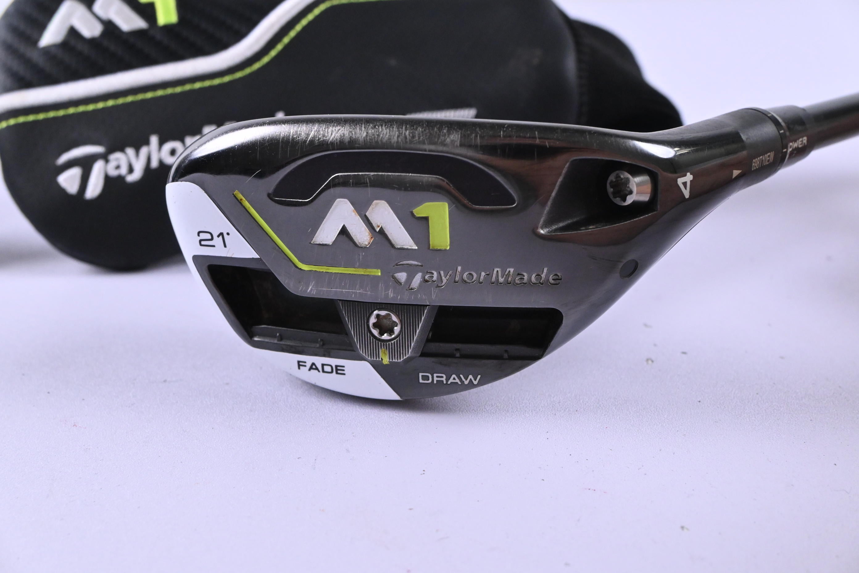 Taylormade M1 2017 #4 Hybrid / 21 Degree / Stiff Flex Ventus Red 7 Shaft