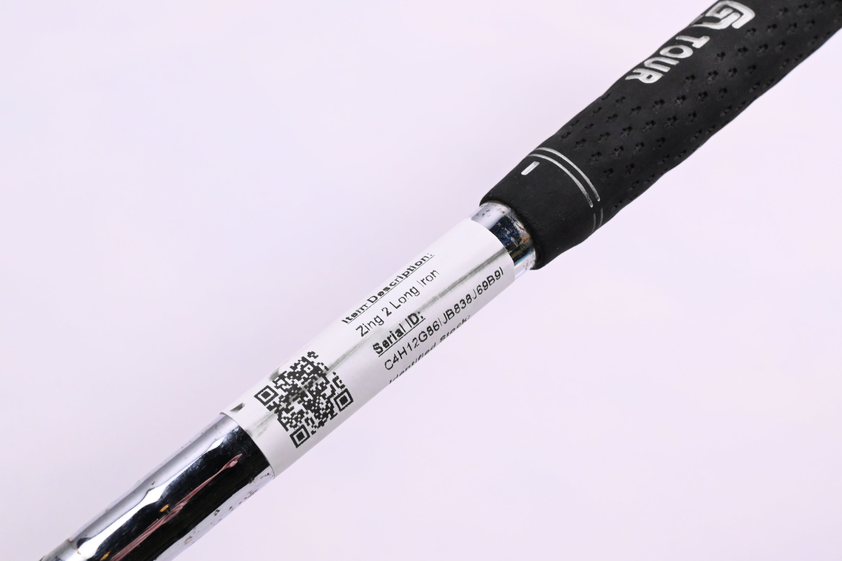 Ping Zing 2 #4 Iron / 24 Degree / Black Dot / Stiff Flex Ping JZ Shaft