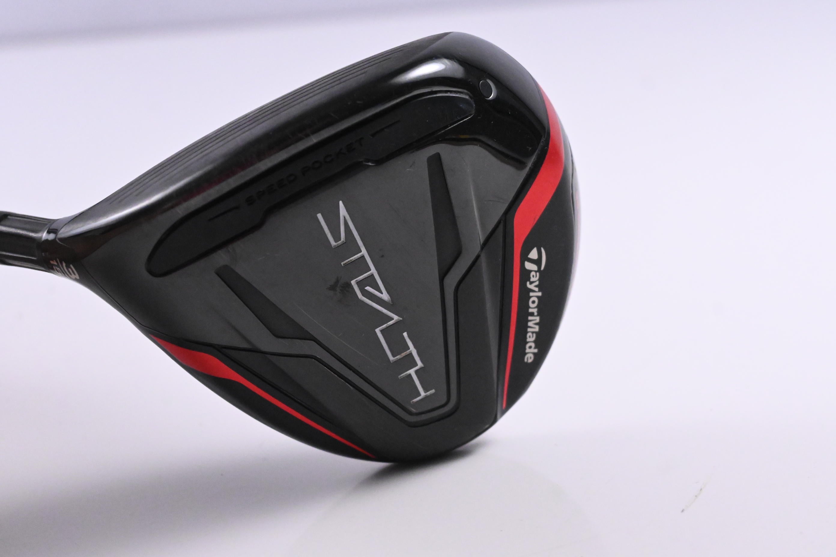 Left Hand Taylormade Stealth #3 Wood / 15 Degree / Stiff Flex Ventus Red 6 Shaft