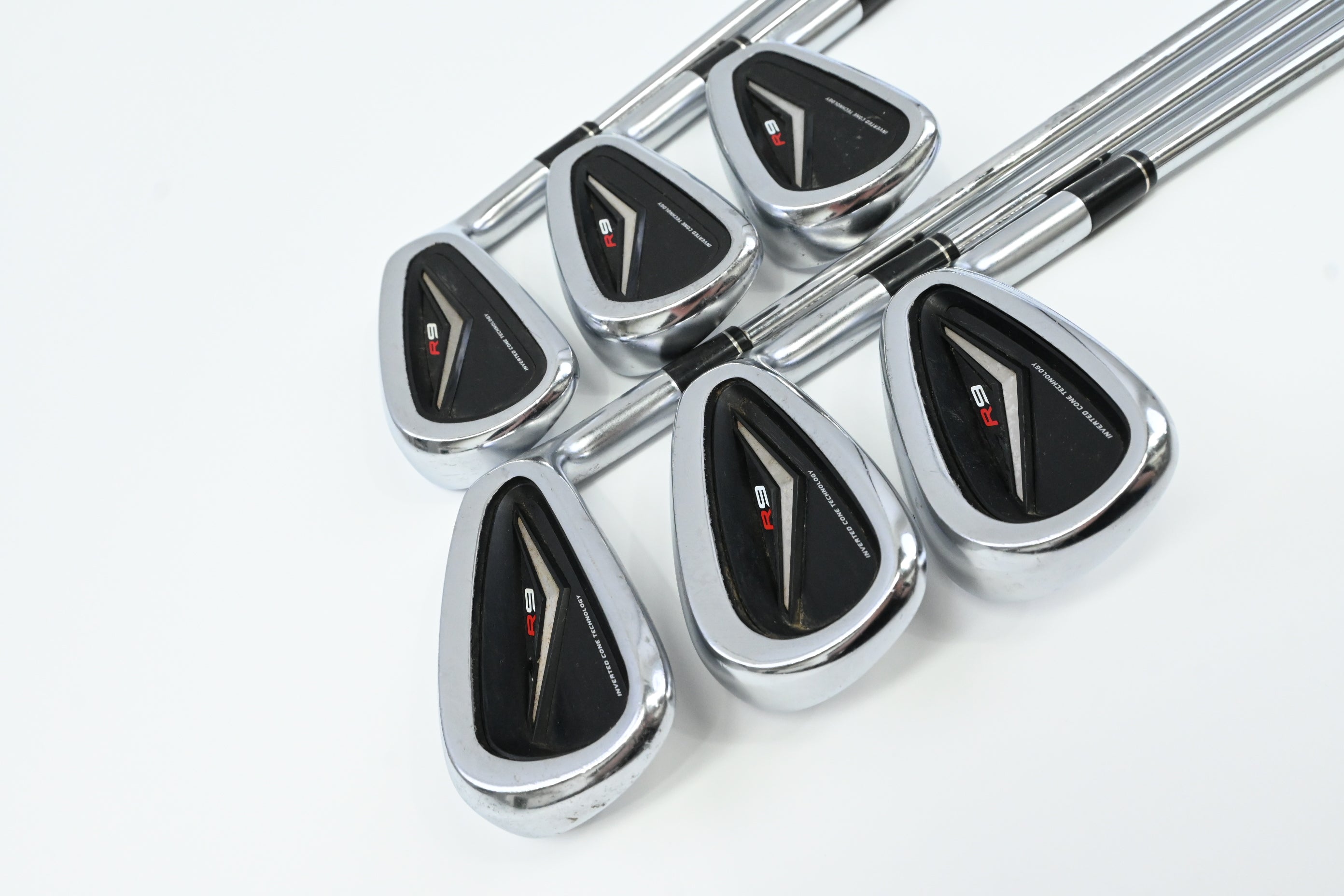 Taylormade R9 Irons / 4-9 / Regular Flex KBS 90 Shafts