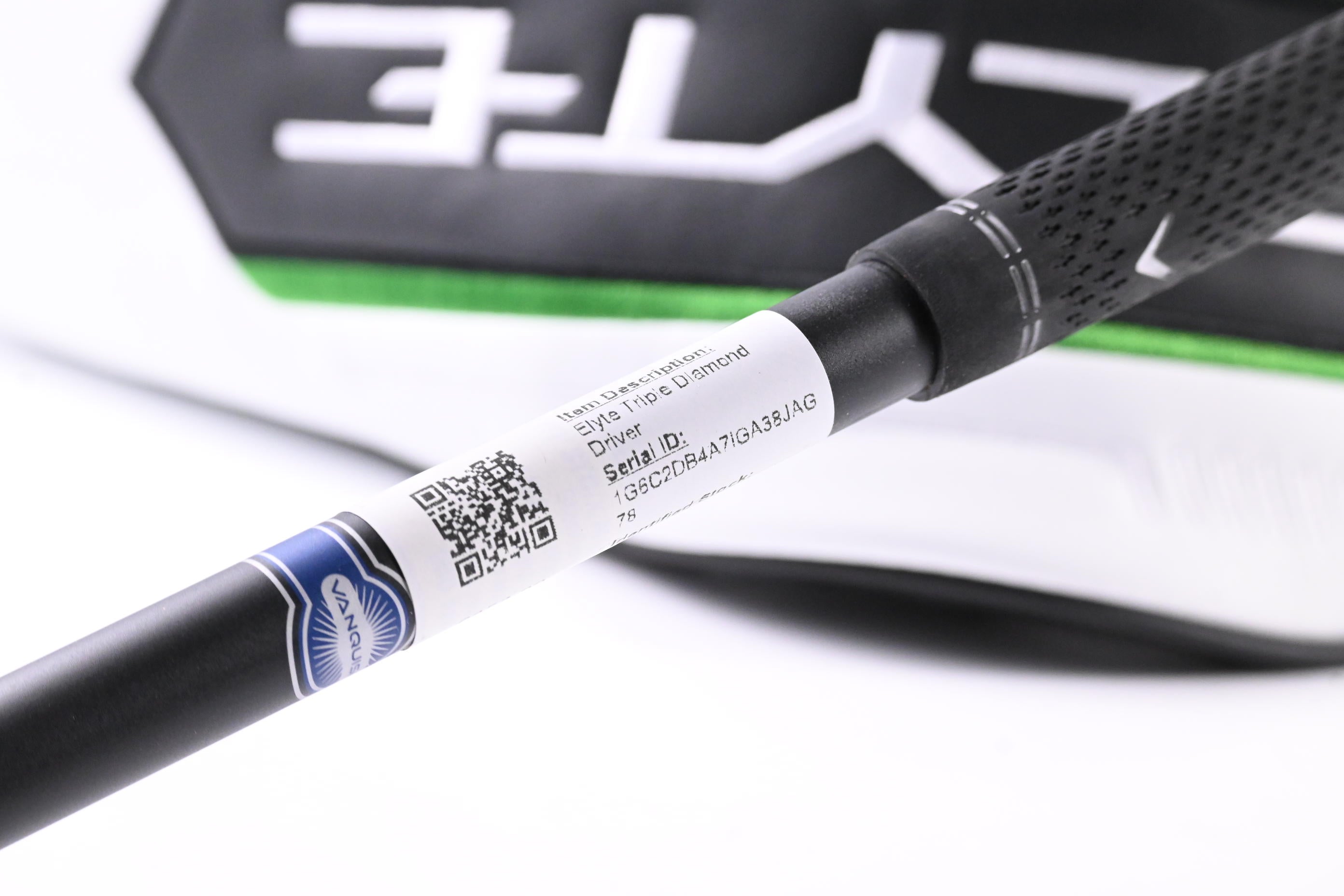 Callaway Elyte Triple Diamond Driver / 9 Degree / Senior Flex Vanquish 4 Shaft