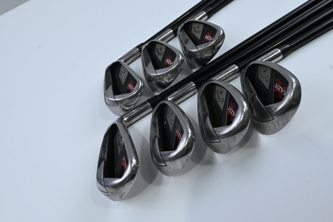 Callaway RAZR X Irons / 7-PW+AW+SW+LW / Regular Flex Callaway X 75 Shafts