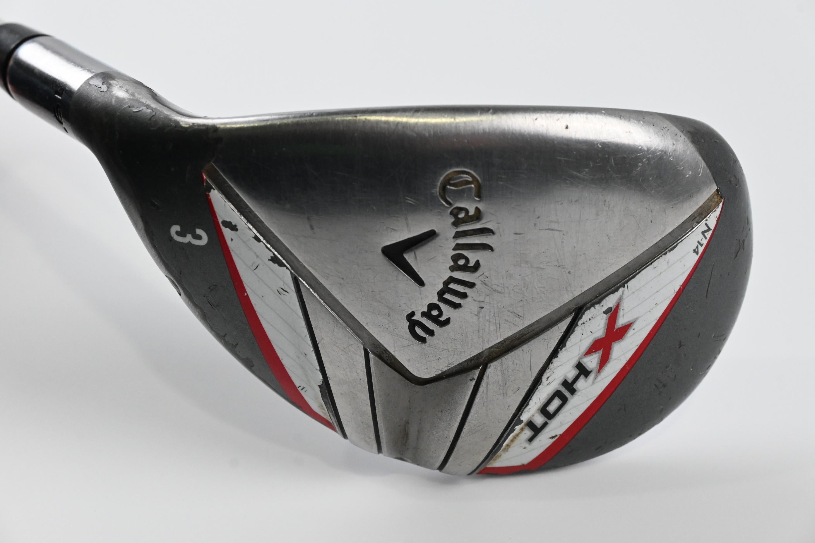 Left Hand Callaway X Hot #3 Hybrid / 19 Degree / Regular Flex Callaway X Hot 60