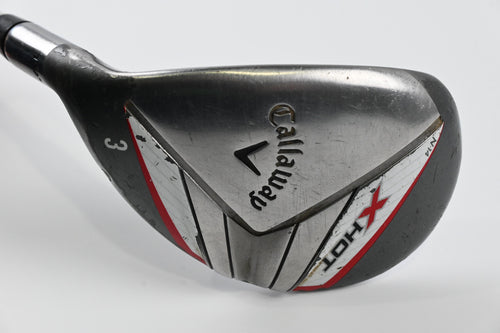 Left Hand Callaway X Hot #3 Hybrid / 19 Degree / Regular Flex Callaway X Hot 60