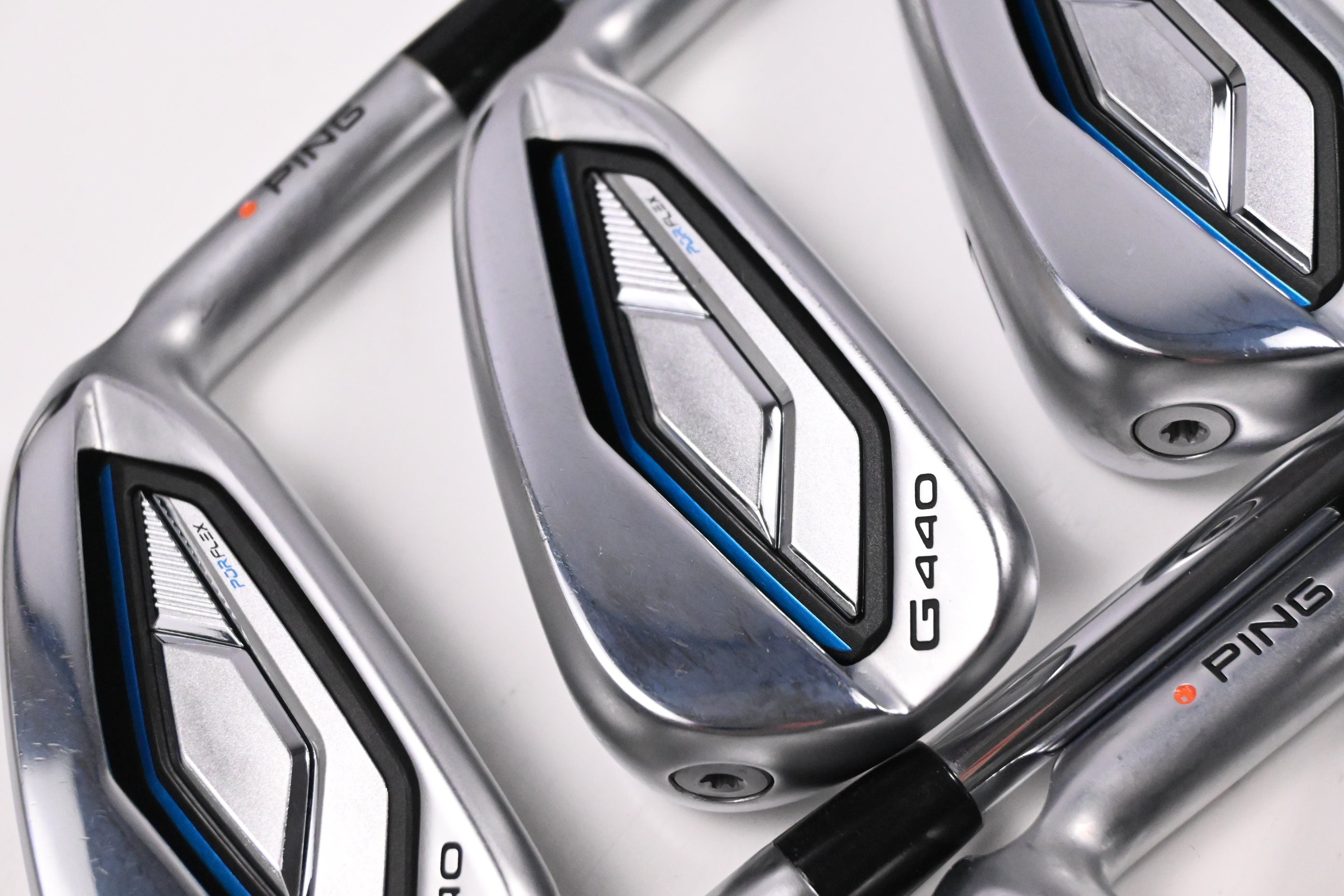 Ping G440 Irons / 5-PW / Orange Dot / Stiff Flex Dynamic Gold Mid 100 S300