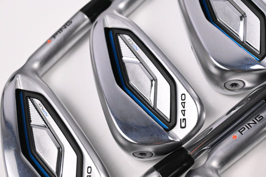 Ping G440 Irons / 5-PW / Orange Dot / Stiff Flex Dynamic Gold Mid 100 S300