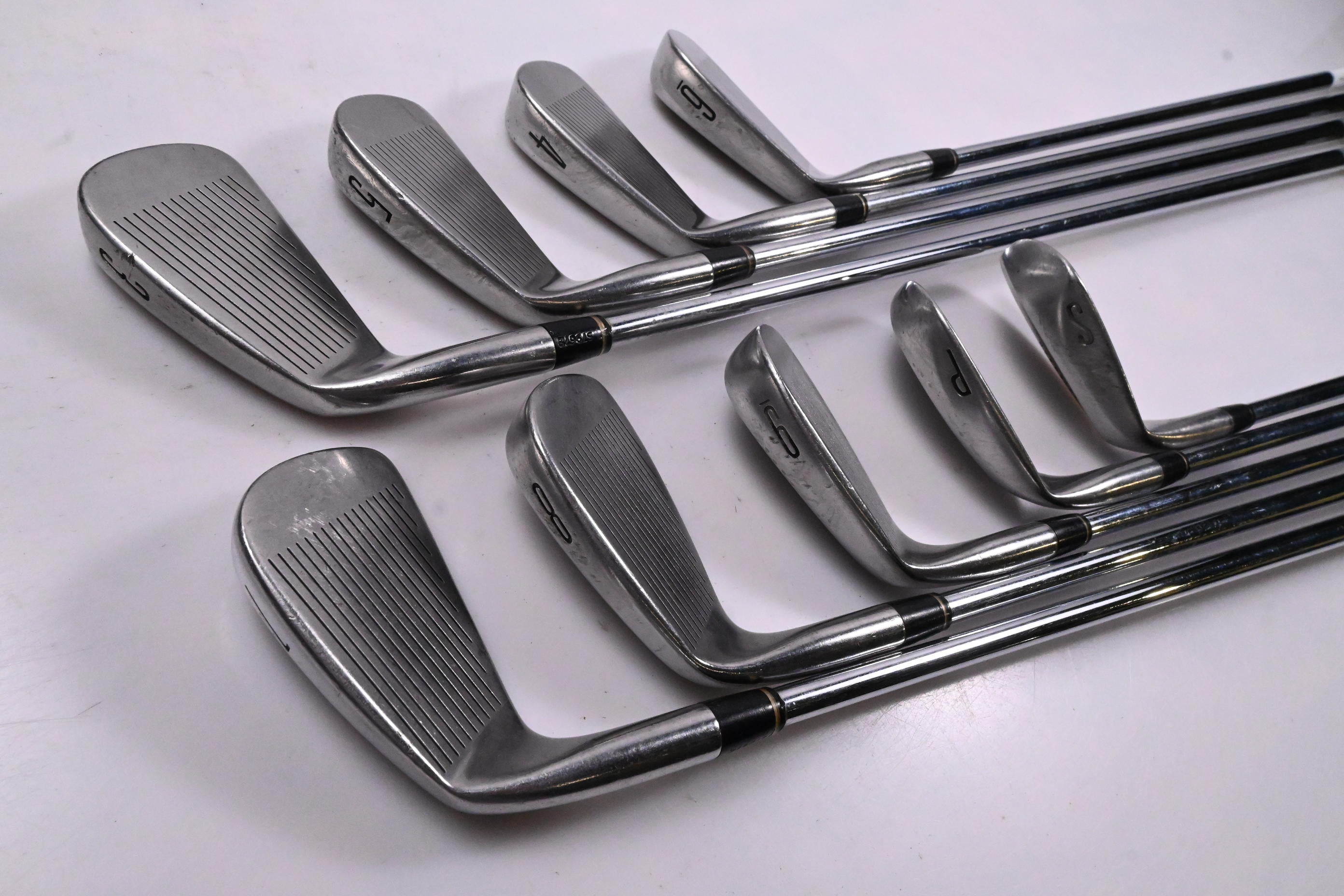 Titleist DCI Oversize+ Irons / 3-PW+SW / Regular Flex Precision Rifle Shafts