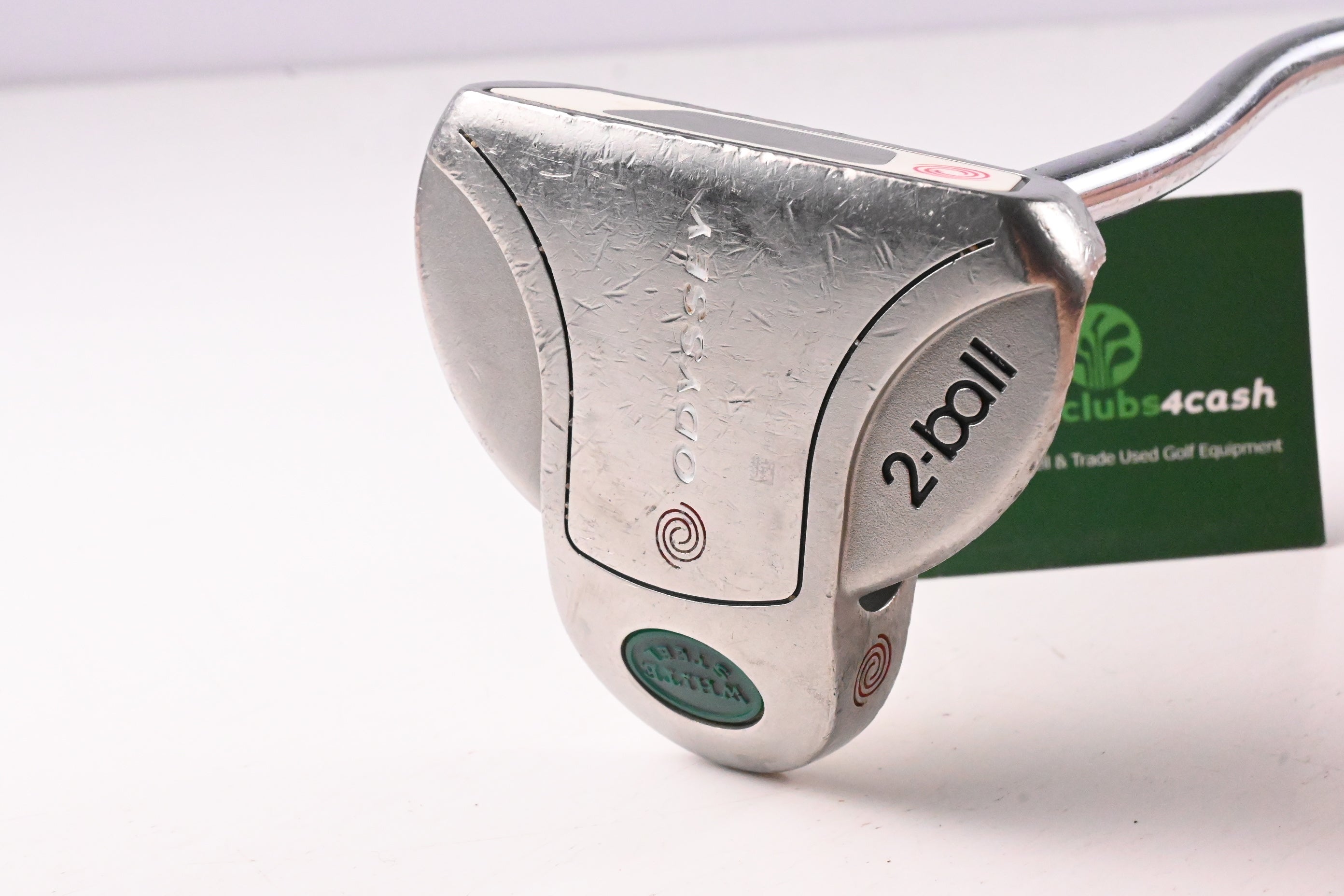 Odyssey White Steel 2-Ball Putter / 35 Inch