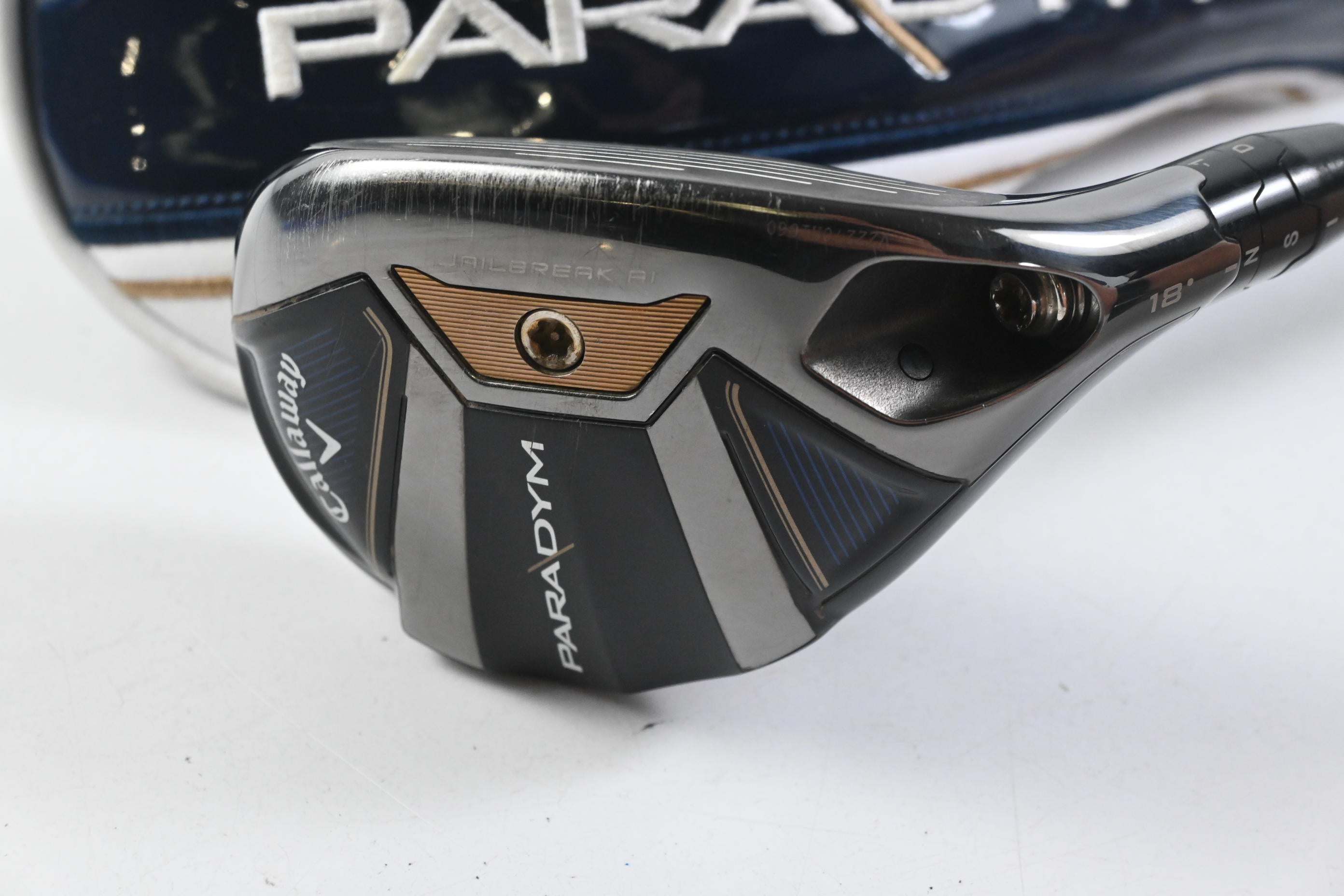 Callaway Paradym #3 Hybrid / 18 Degree / Regular Flex Hzrdus Silver 65 Shaft