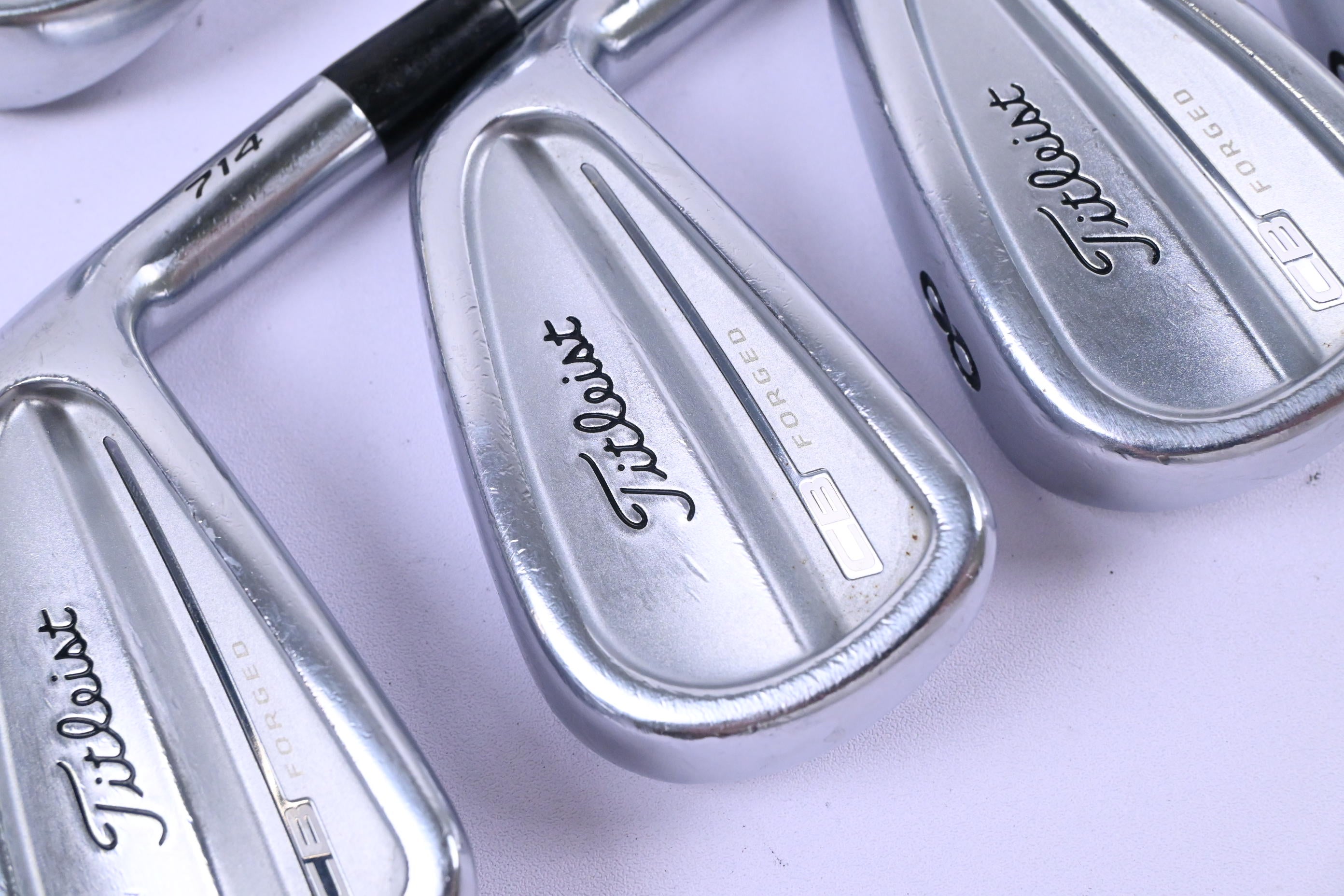 Titleist 714 CB Irons / 3-9Iron / Stiff Flex Project X Precision Shafts