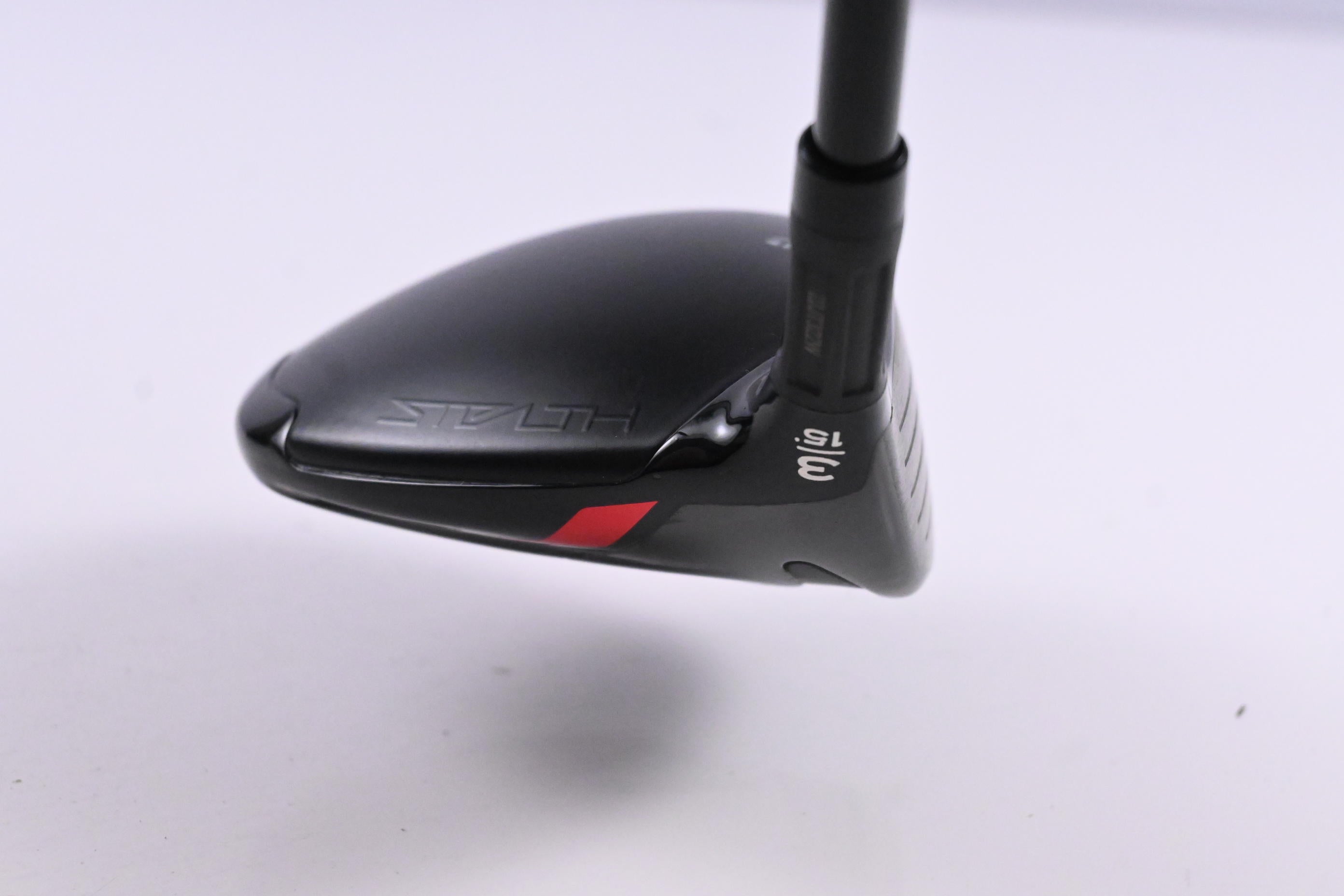 Left Hand Taylormade Stealth #3 Wood / 15 Degree / Stiff Flex Ventus Red 6 Shaft
