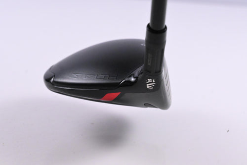 Left Hand Taylormade Stealth #3 Wood / 15 Degree / Stiff Flex Ventus Red 6 Shaft
