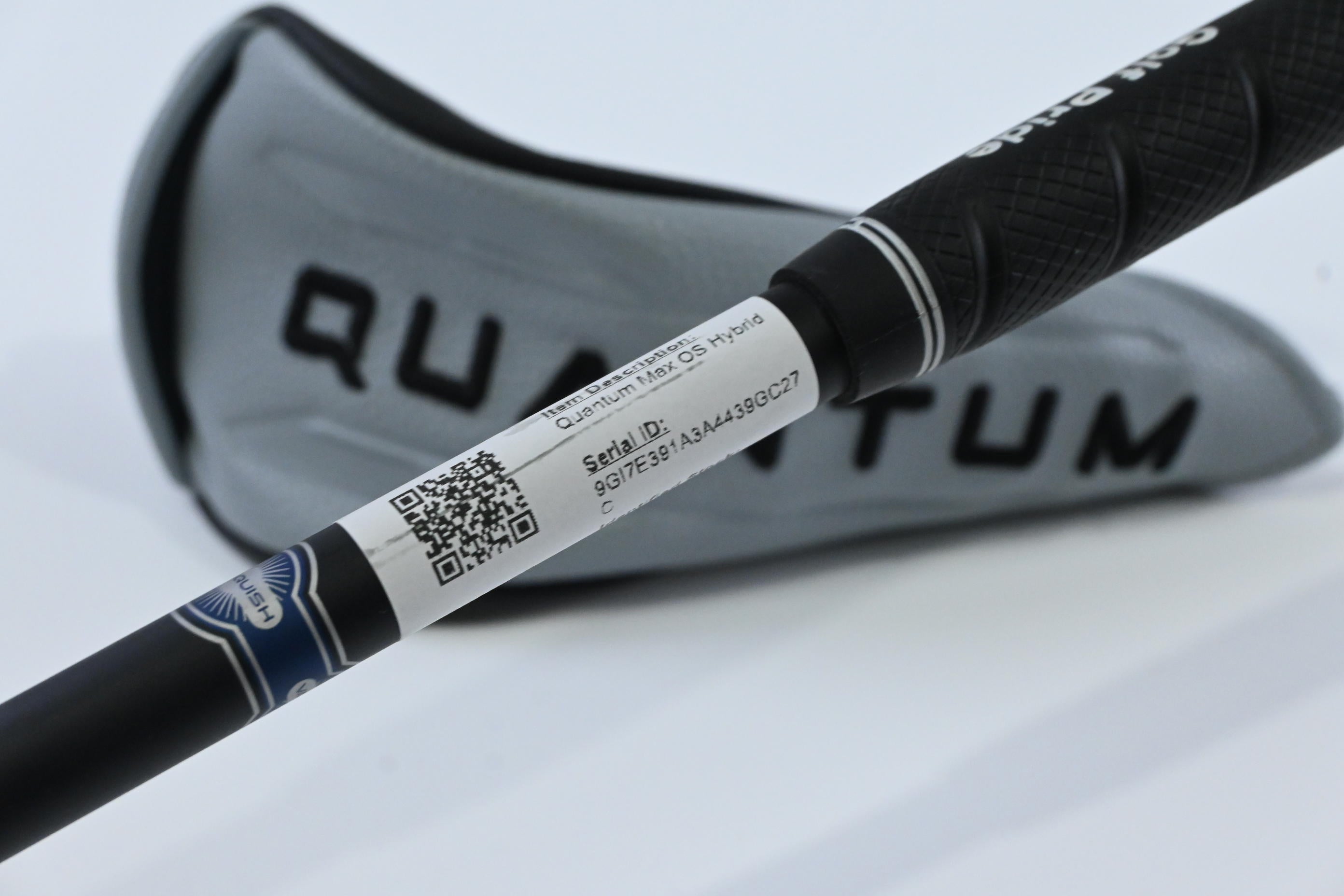 Callaway Quantum Max OS #4 Hybrid / 20 Degree / Senior Flex Vanquish 5 Shaft