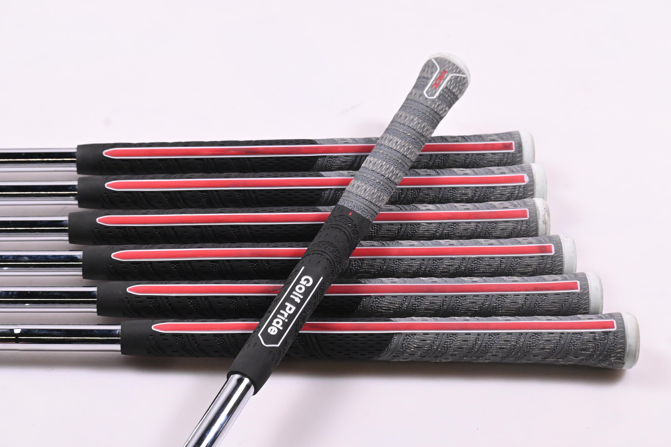Ping G430 Irons / 6-PW+45°+50° / Green Dot / Regular Flex Ping AWT 2.0 Shafts