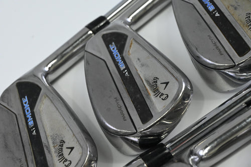 Callaway Paradym Ai Smoke Irons / 5-PW / Regular Flex Elevate MPH 95 Shafts