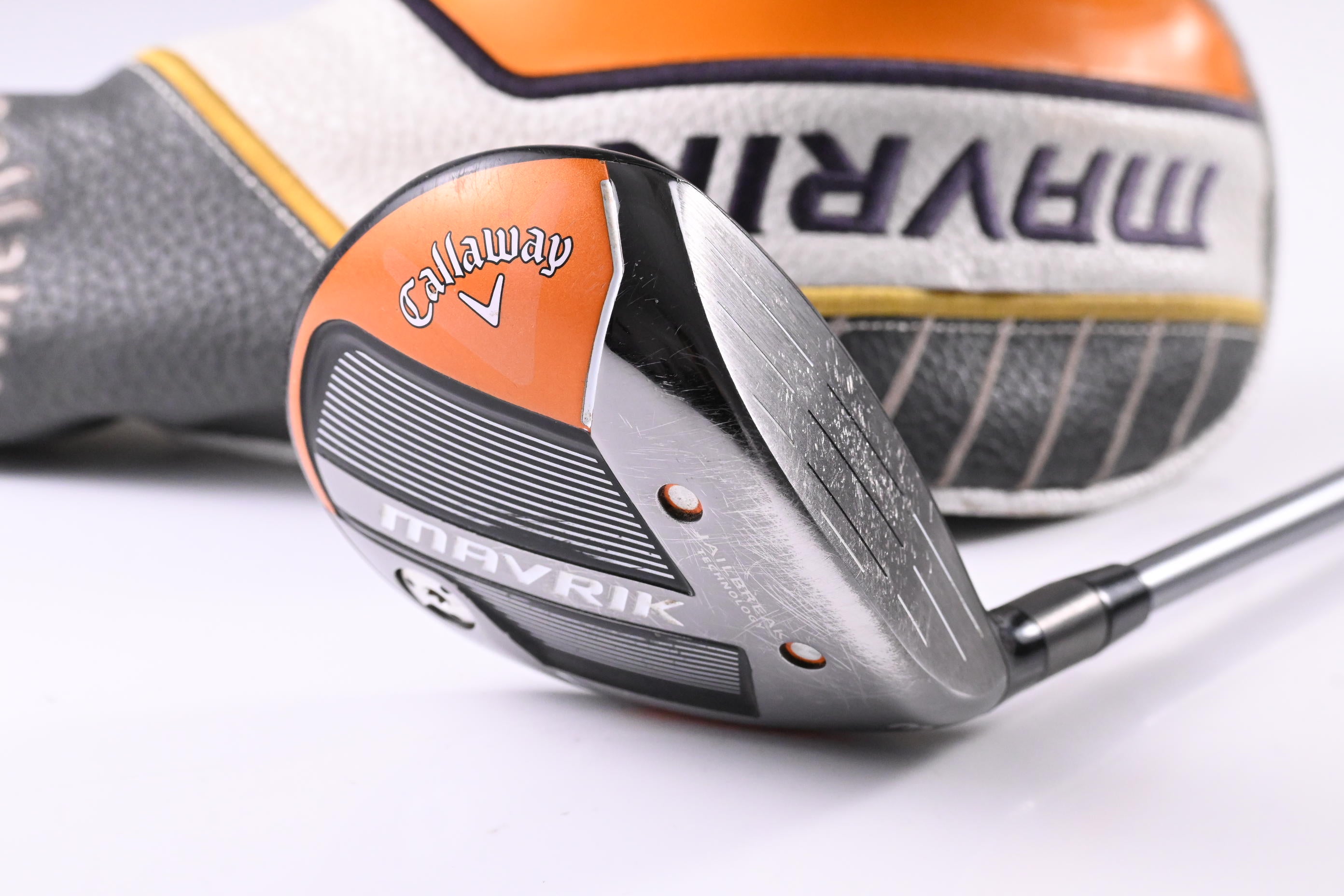 Callaway Mavrik #3 Wood / 15 Degree / Regular Flex HZRDUS T800 Orange 65 Shaft