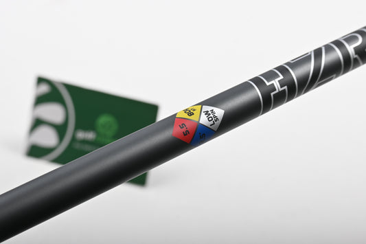 Hzrdus Smoke Black 80 Hybrid Shaft / Regular Flex / .370&quot; Tip / Uncut