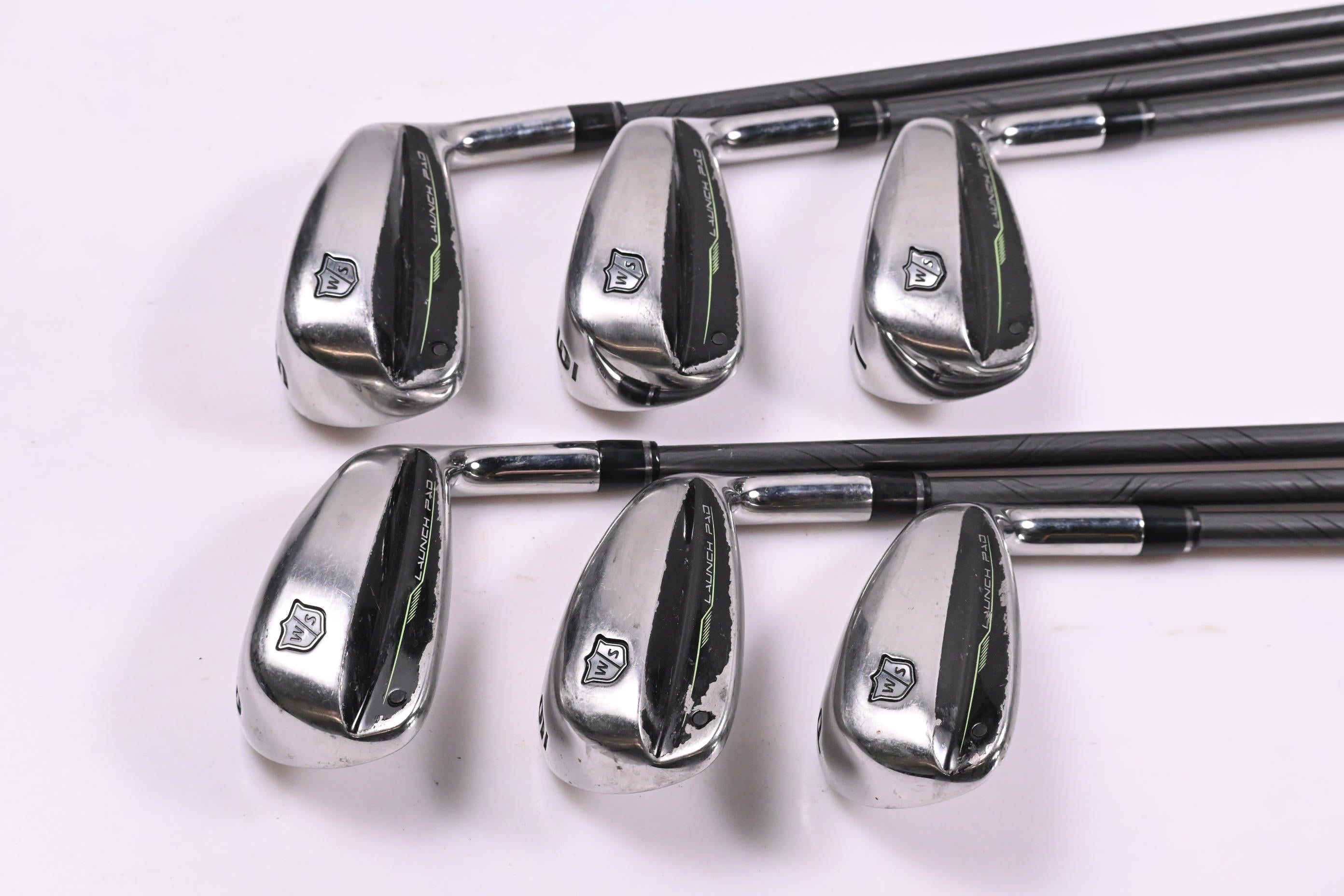 Wilson Launch Pad 2022 Irons / 5-PW / Regular Flex Evenflow 65 Shafts