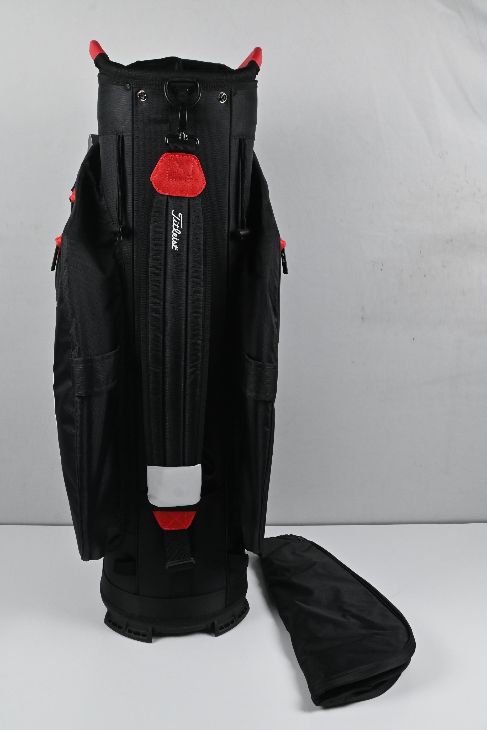 Titleist Cart 14 Bag / 14-Way Divider / Black & Red