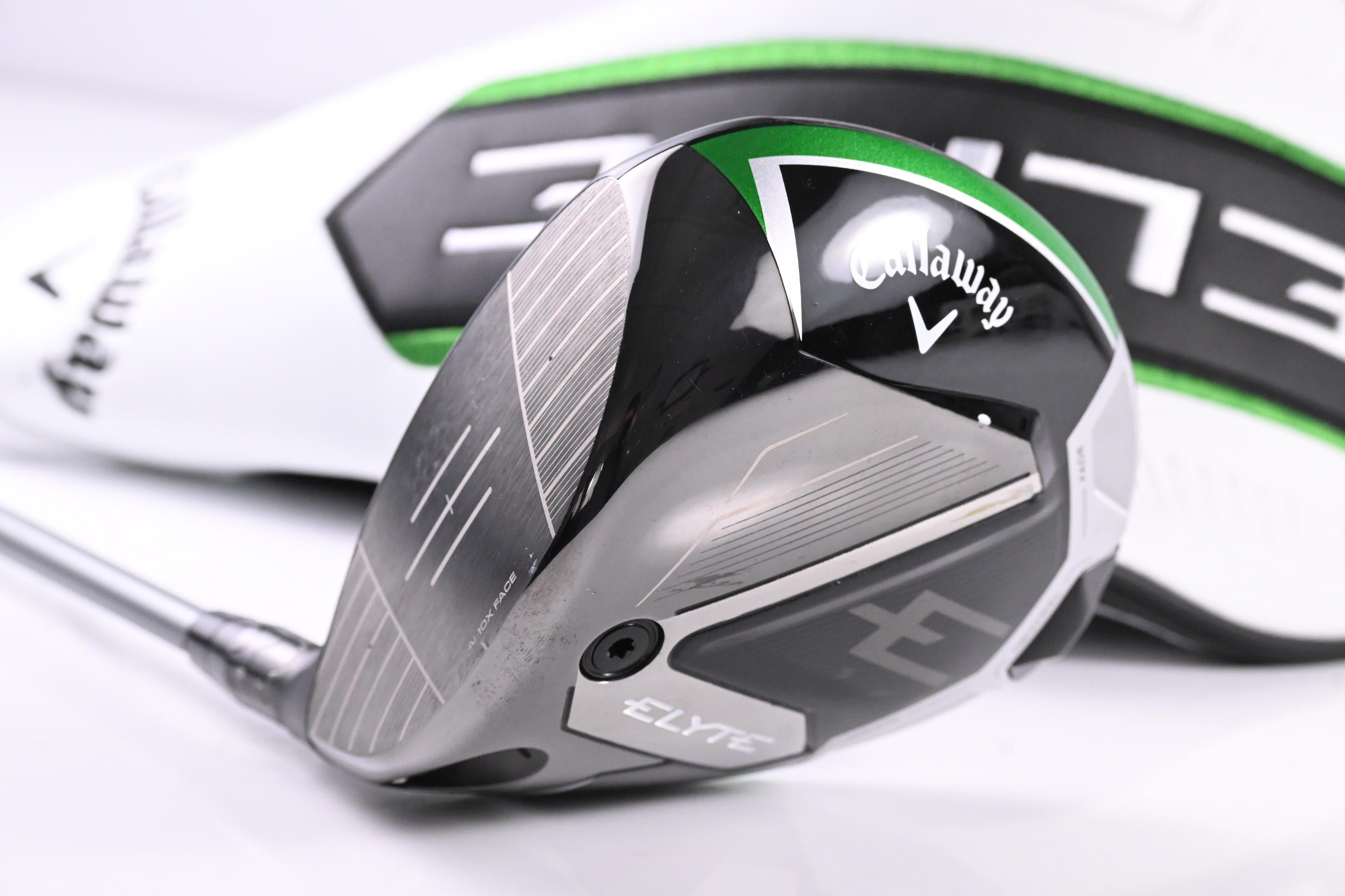 Left Hand Callaway Elyte Driver / 9 Degree / Stiff Flex Denali Charcoal 50 Shaft