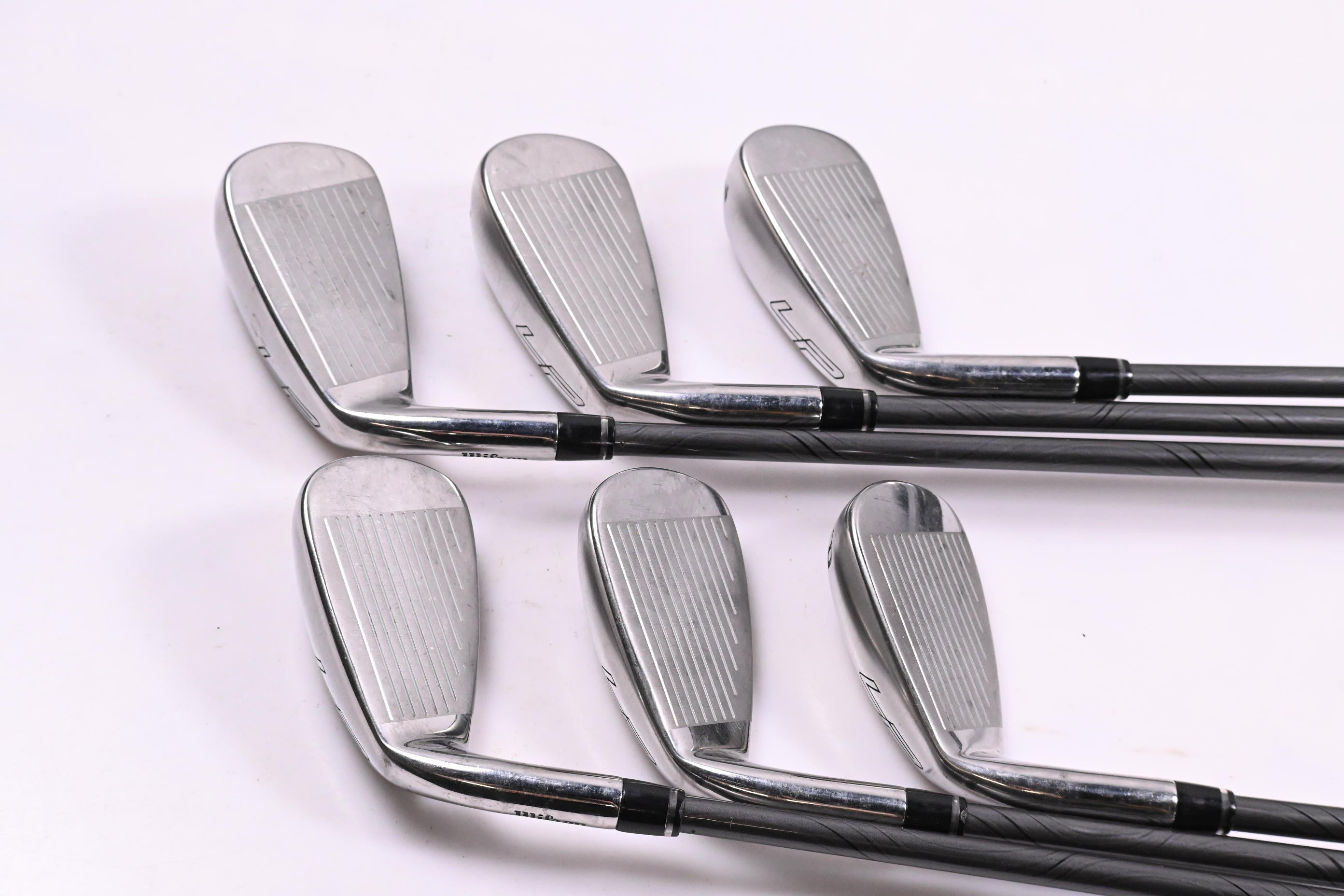 Wilson Launch Pad 2022 Irons / 5-PW / Regular Flex Evenflow 65 Shafts