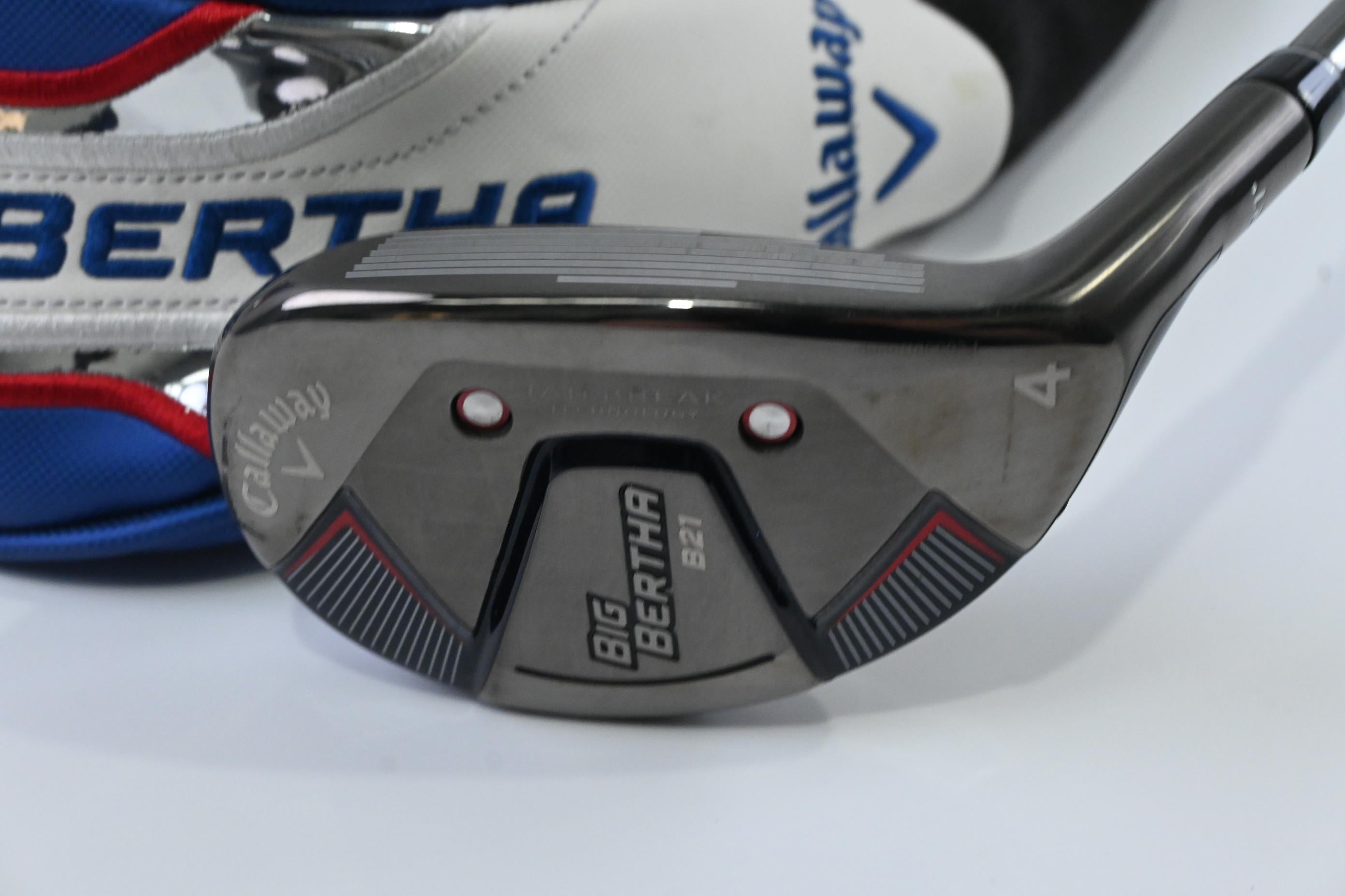 Callaway Big Bertha B21 #4 Hybrid / 21 Degree / Stiff Flex Callaway RCH 65 Shaft