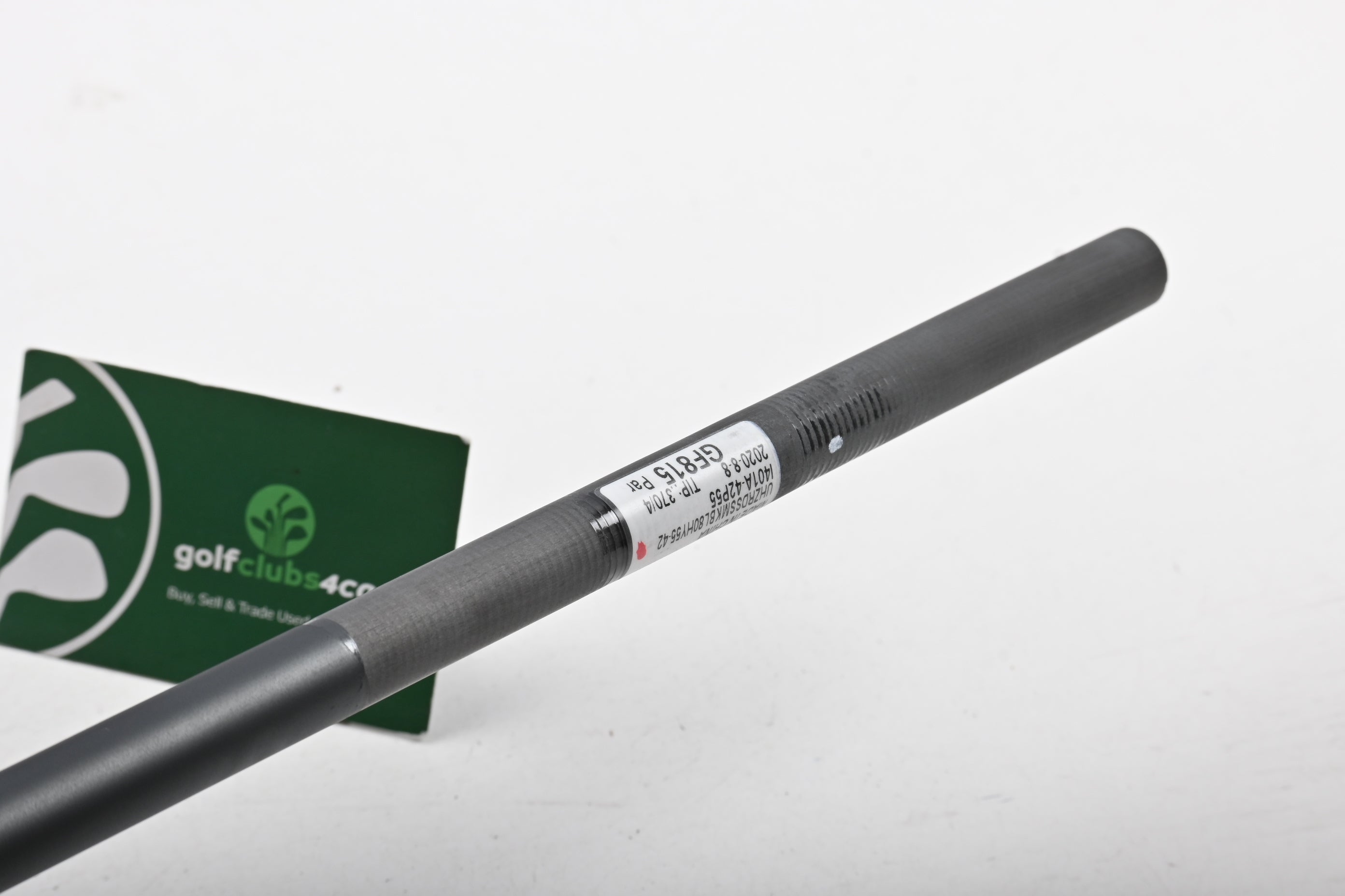 Hzrdus Smoke Black 80 Hybrid Shaft / Regular Flex / .370&quot; Tip / Uncut