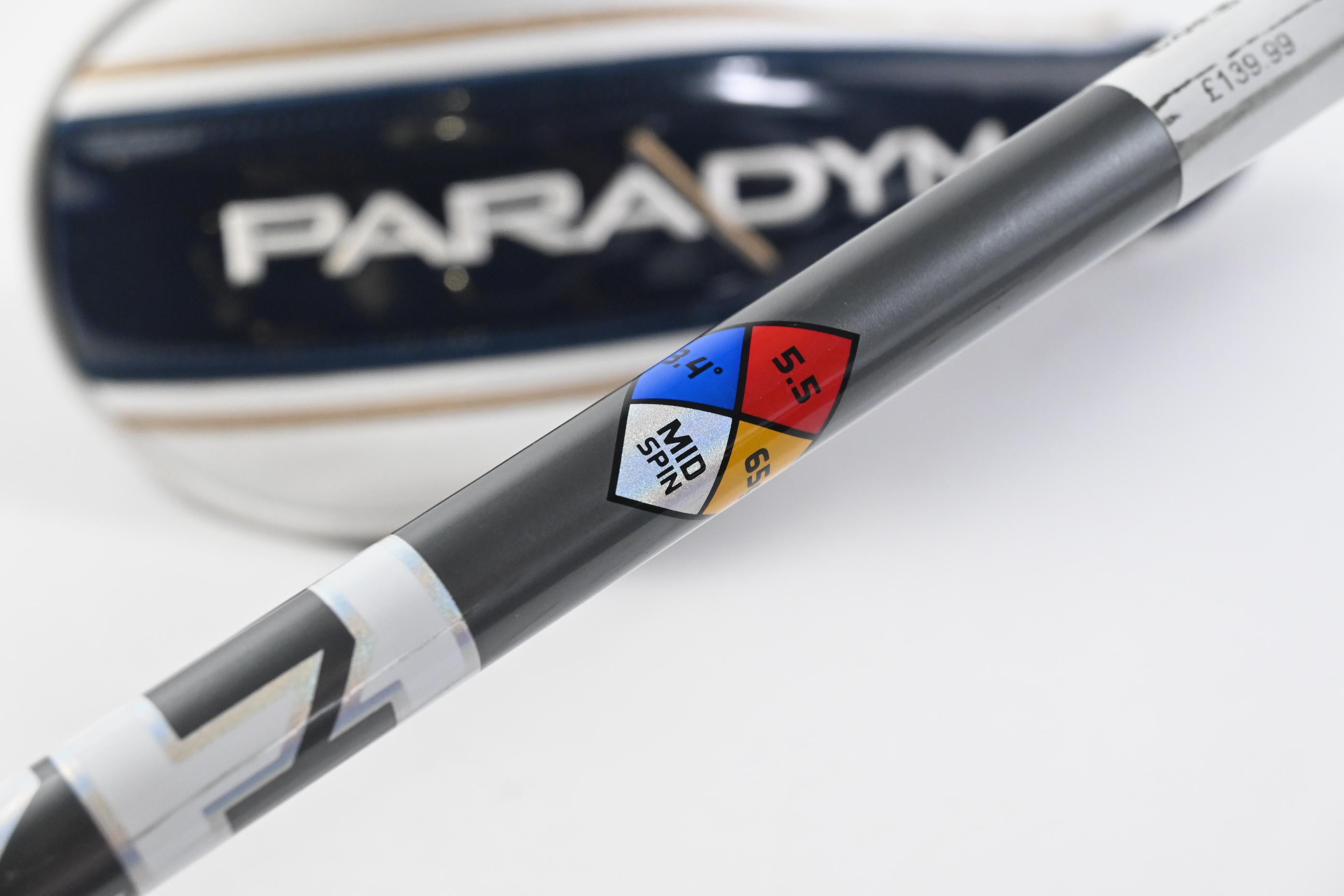 Callaway Paradym #3 Hybrid / 18 Degree / Regular Flex Hzrdus Silver 65 Shaft