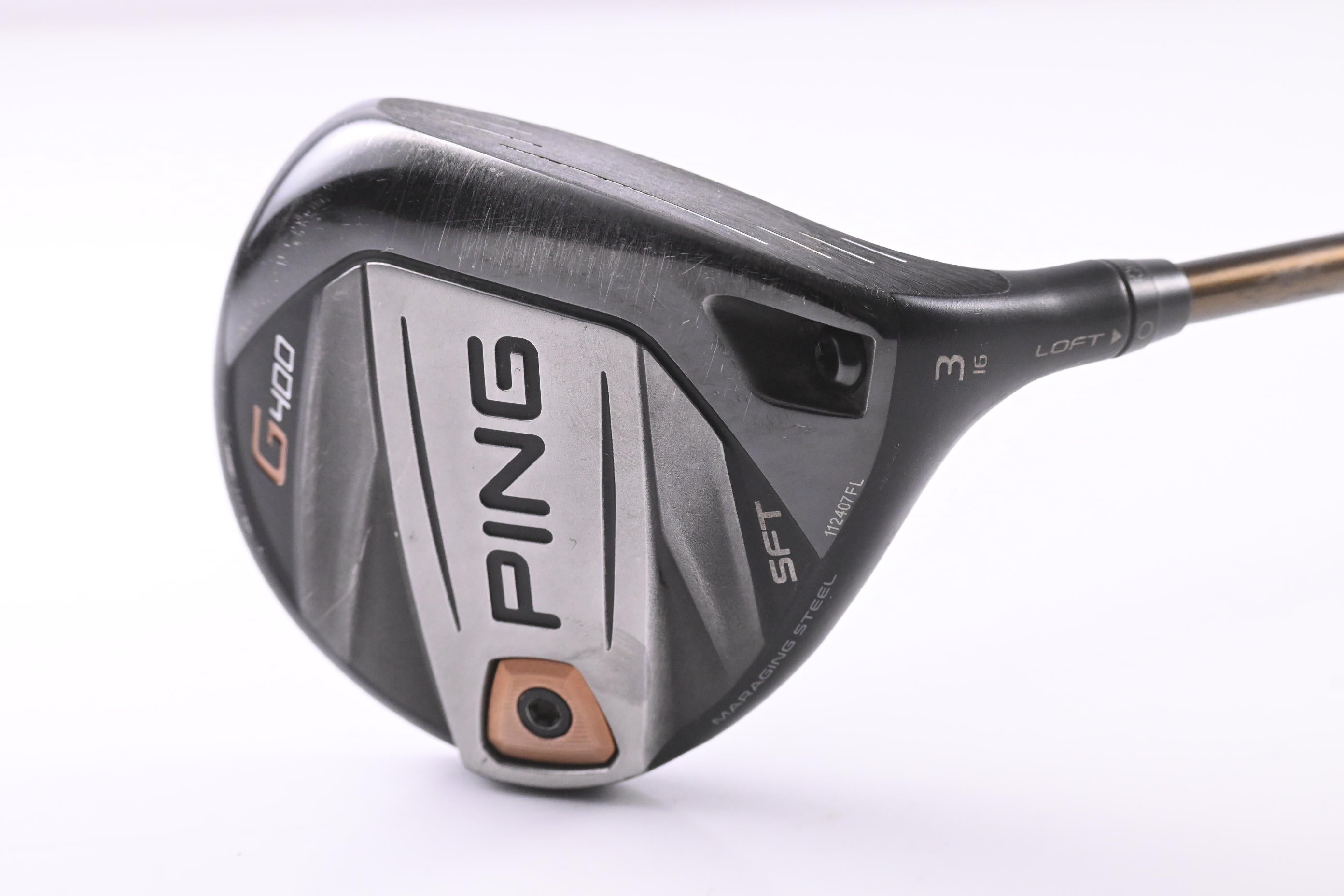 Ping G400 SFT #3 Wood / 16 Degree / Regular Flex Ping Alta CB 65 Shaft