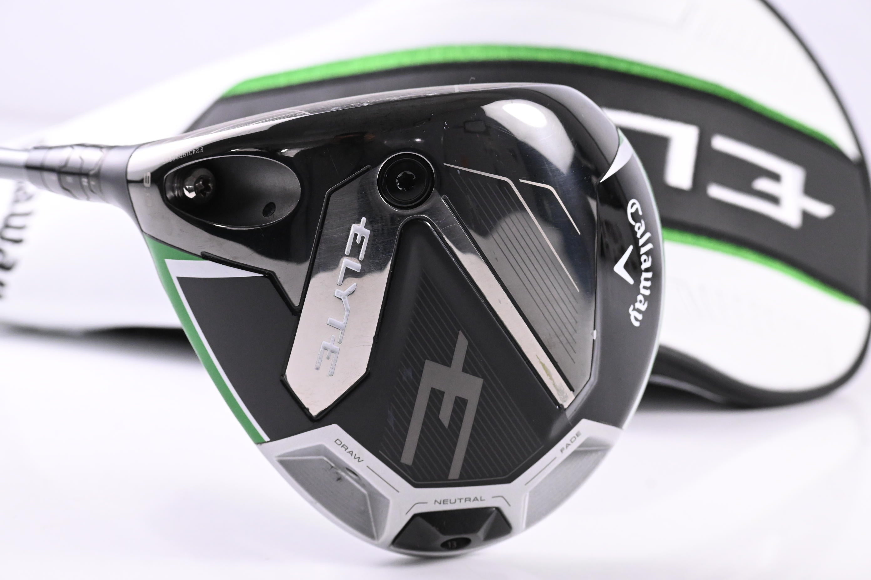 Left Hand Callaway Elyte Driver / 9 Degree / Stiff Flex Denali Charcoal 50 Shaft