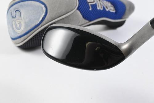 Left Hand Ping G5 #4 Hybrid / 22 Degree / Stiff Flex Ping TFC 100 Shaft