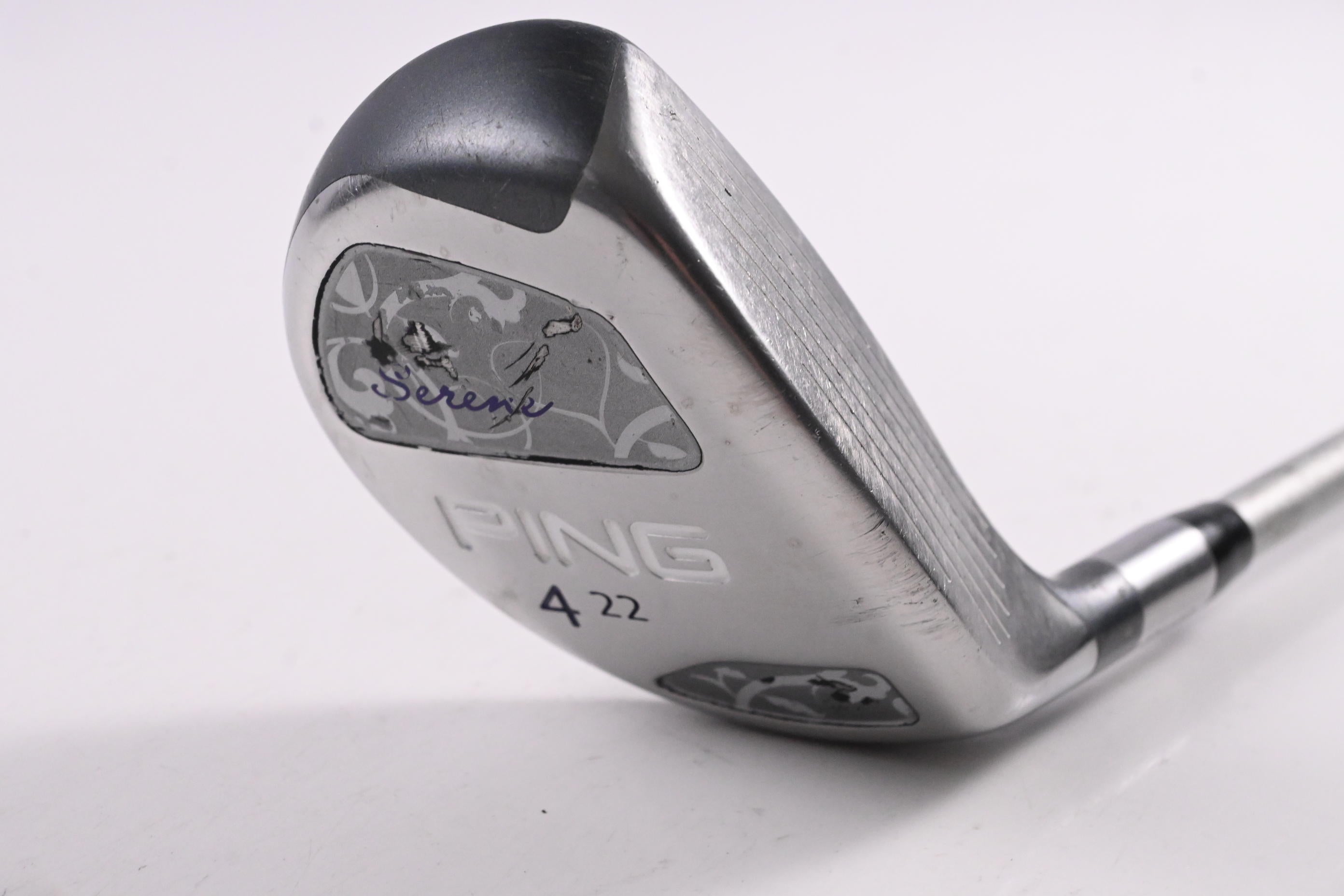 Ladies Ping Serene #4 Hybrid / 22 Degree / Ladies Flex Ping ULT 210 Shaft