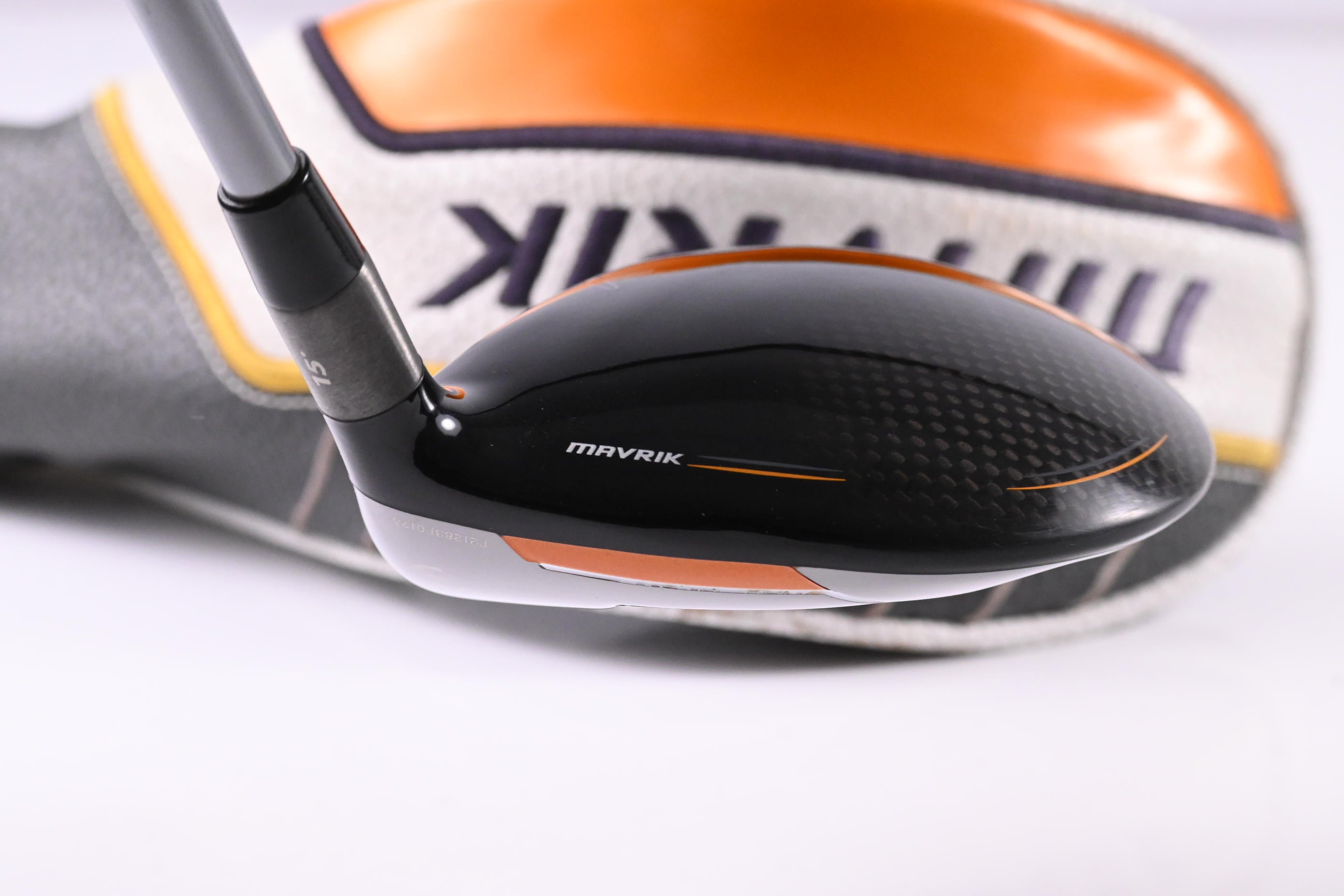Callaway Mavrik #3 Wood / 15 Degree / Regular Flex HZRDUS T800 Orange 65 Shaft