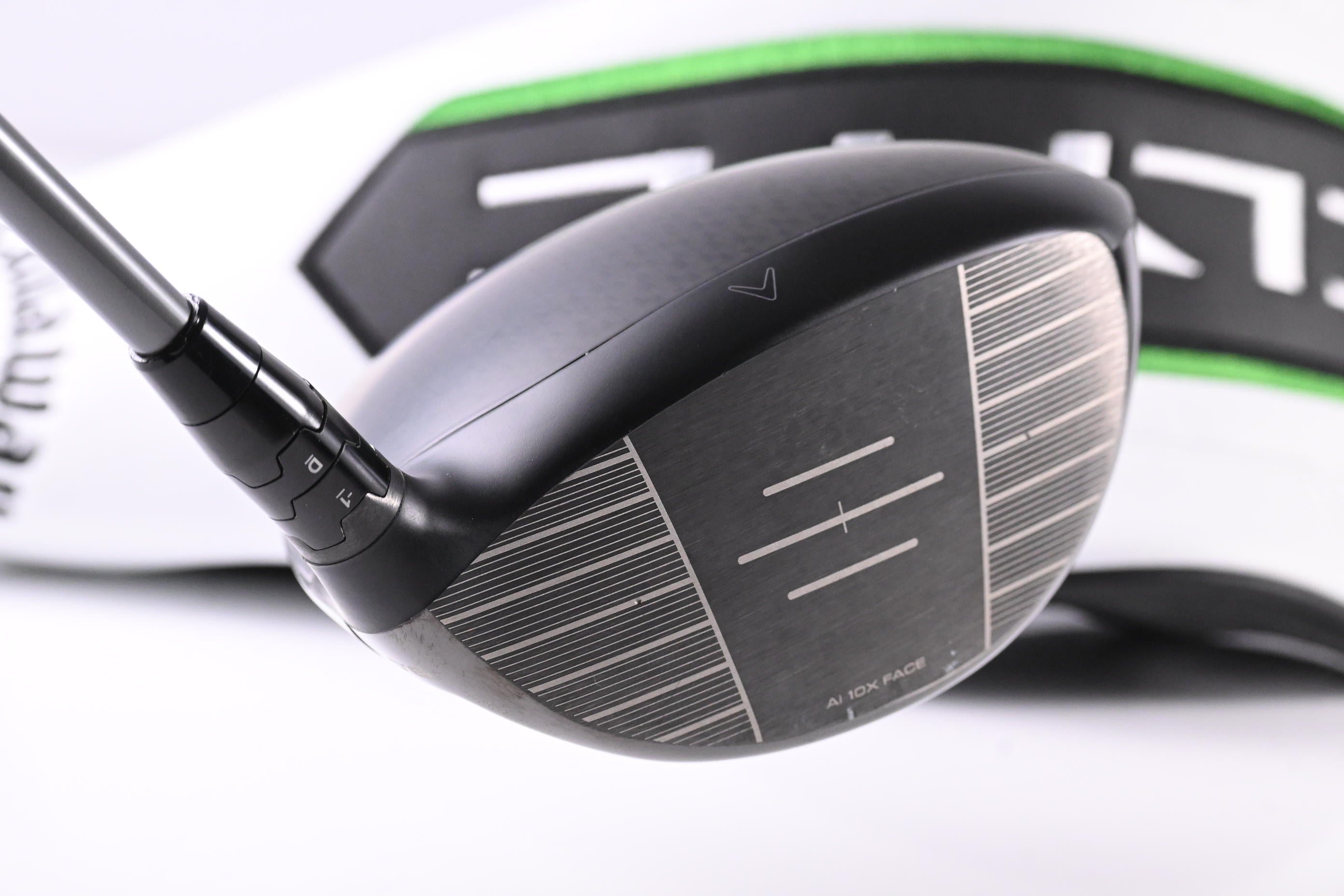 Left Hand Callaway Elyte Driver / 9 Degree / Stiff Flex Denali Charcoal 50 Shaft