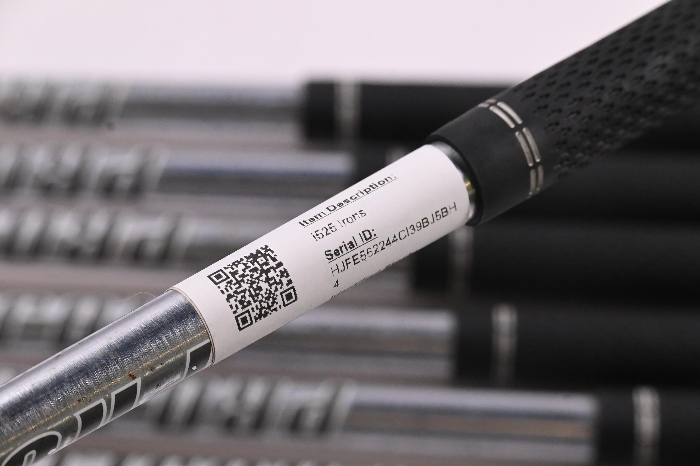 Ping i525 Irons / 4-PW / Black Dot / Stiff Flex Project X IO 110 Shafts