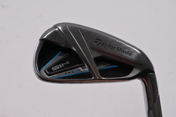 Taylormade SIM2 Max #6 Iron / 25 Degree / Stiff Flex KBS MAX 85 Shaft